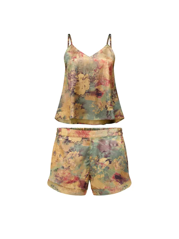 The Jena Short Pajama Set sold by RANI Lounge