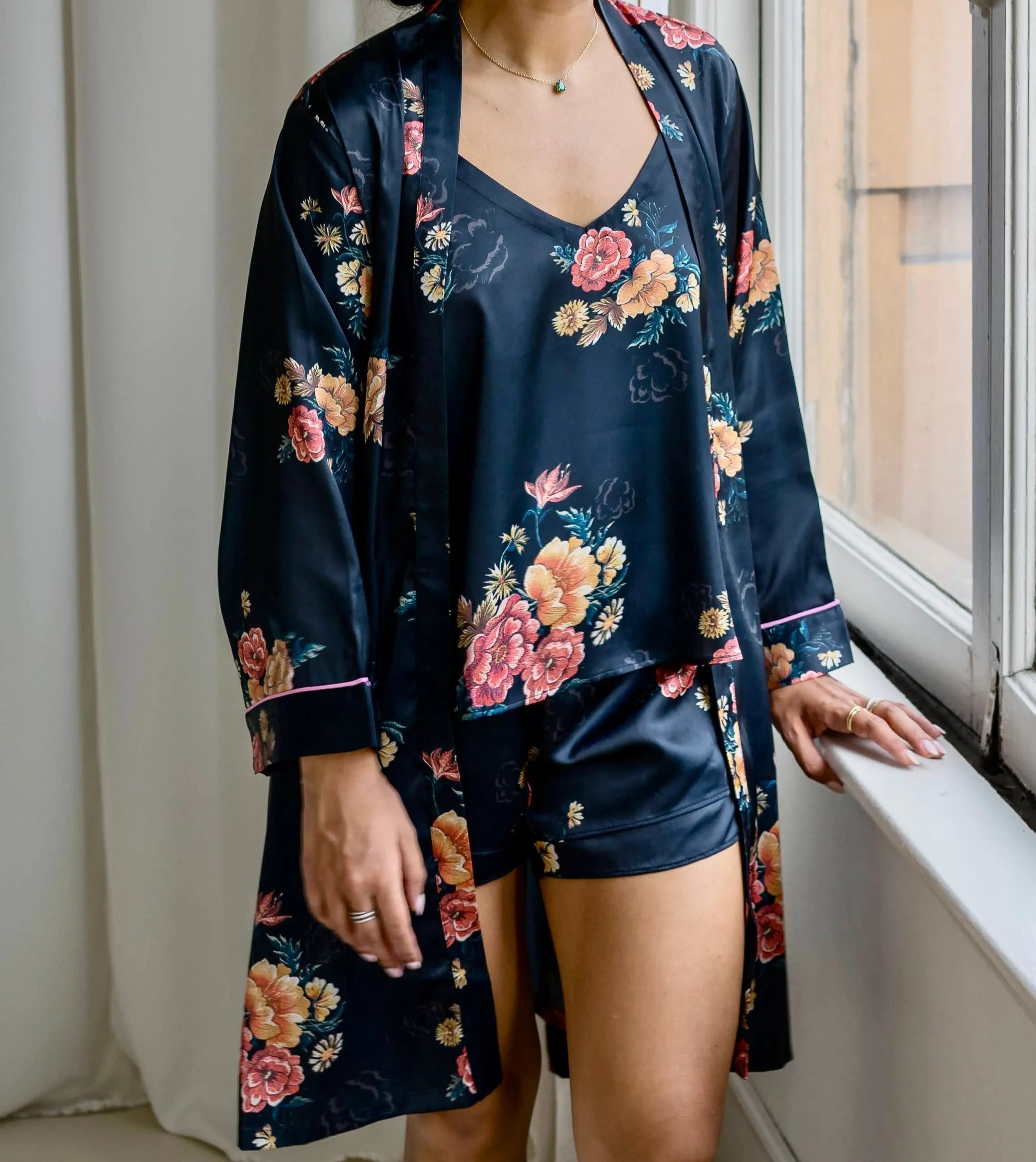 The Mary Short Pajama Set sold by RANI Lounge product image thumbnail 4