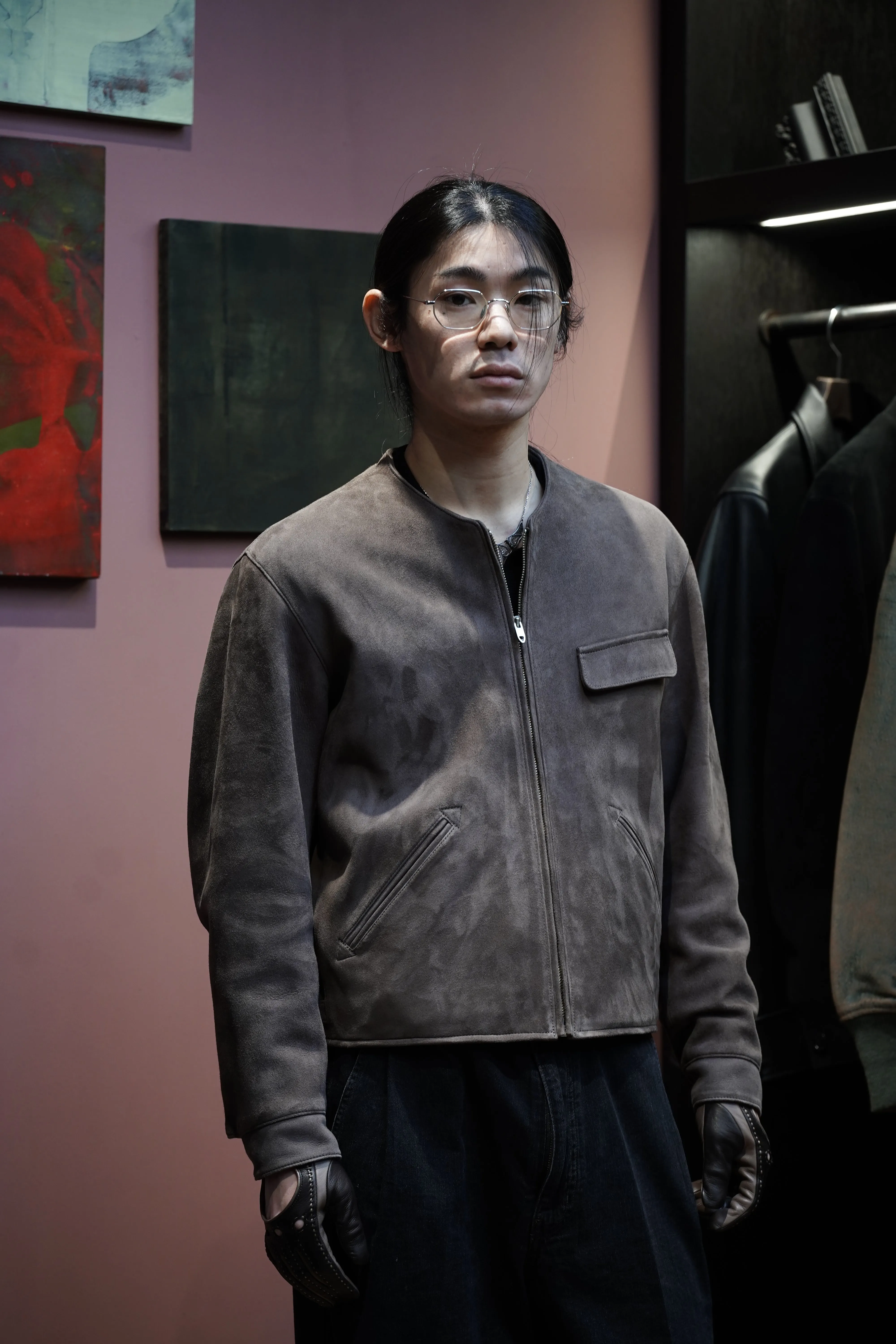 SARTO SUEDE LEATHER JACKET (ELK) sold by CEDARWOOD product image thumbnail 4