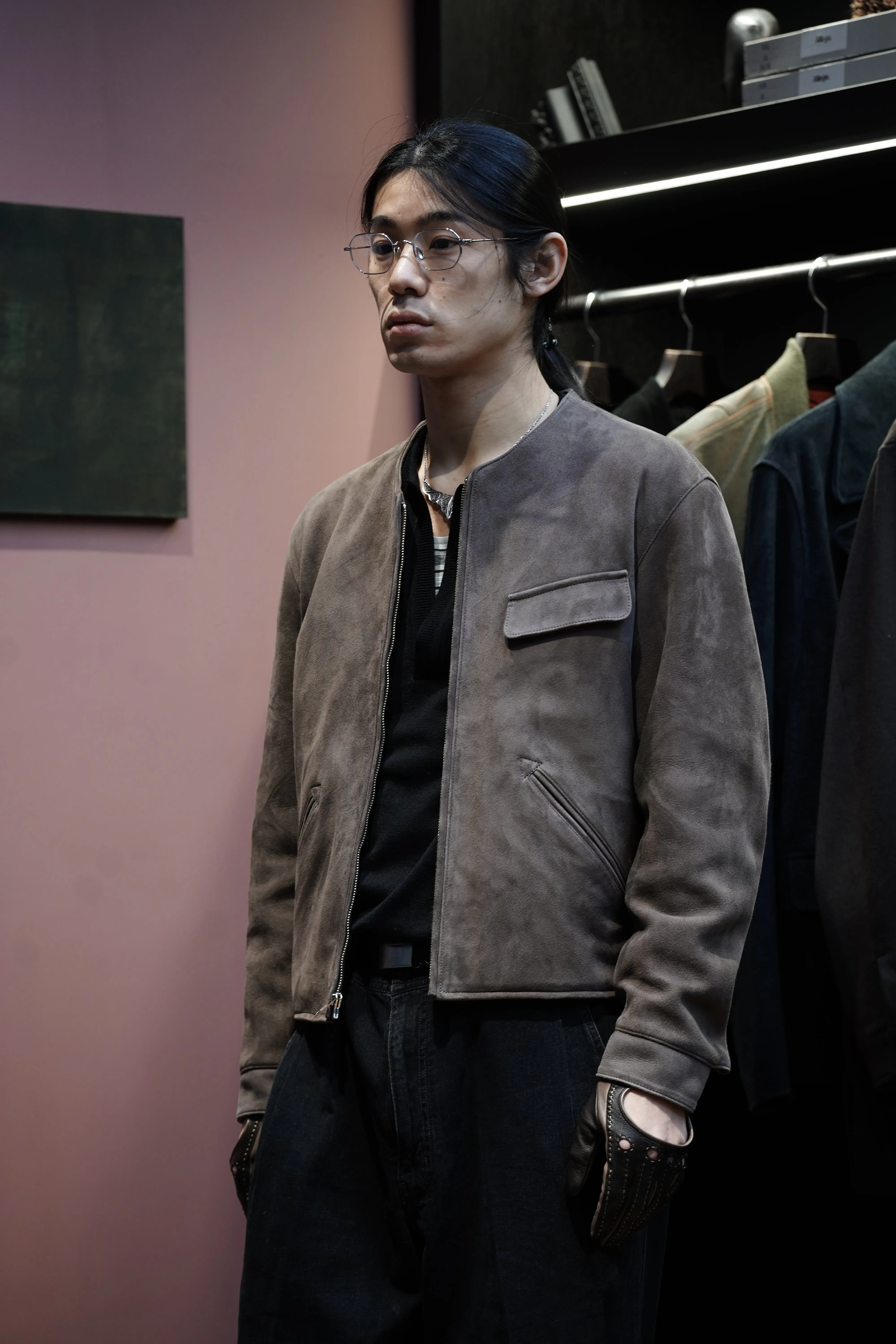 SARTO SUEDE LEATHER JACKET (ELK) sold by CEDARWOOD product image thumbnail 5
