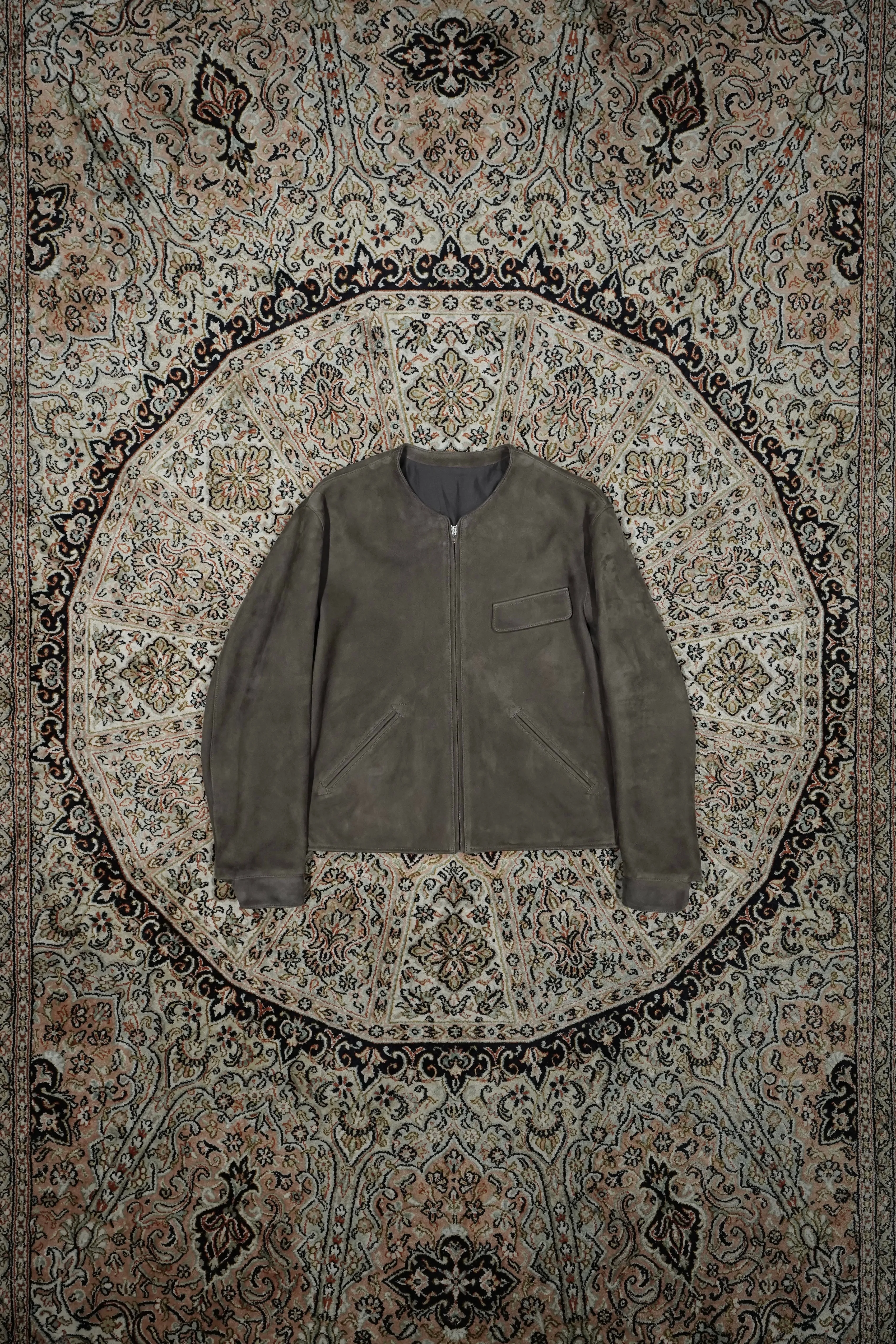 SARTO SUEDE LEATHER JACKET (ELK) sold by CEDARWOOD