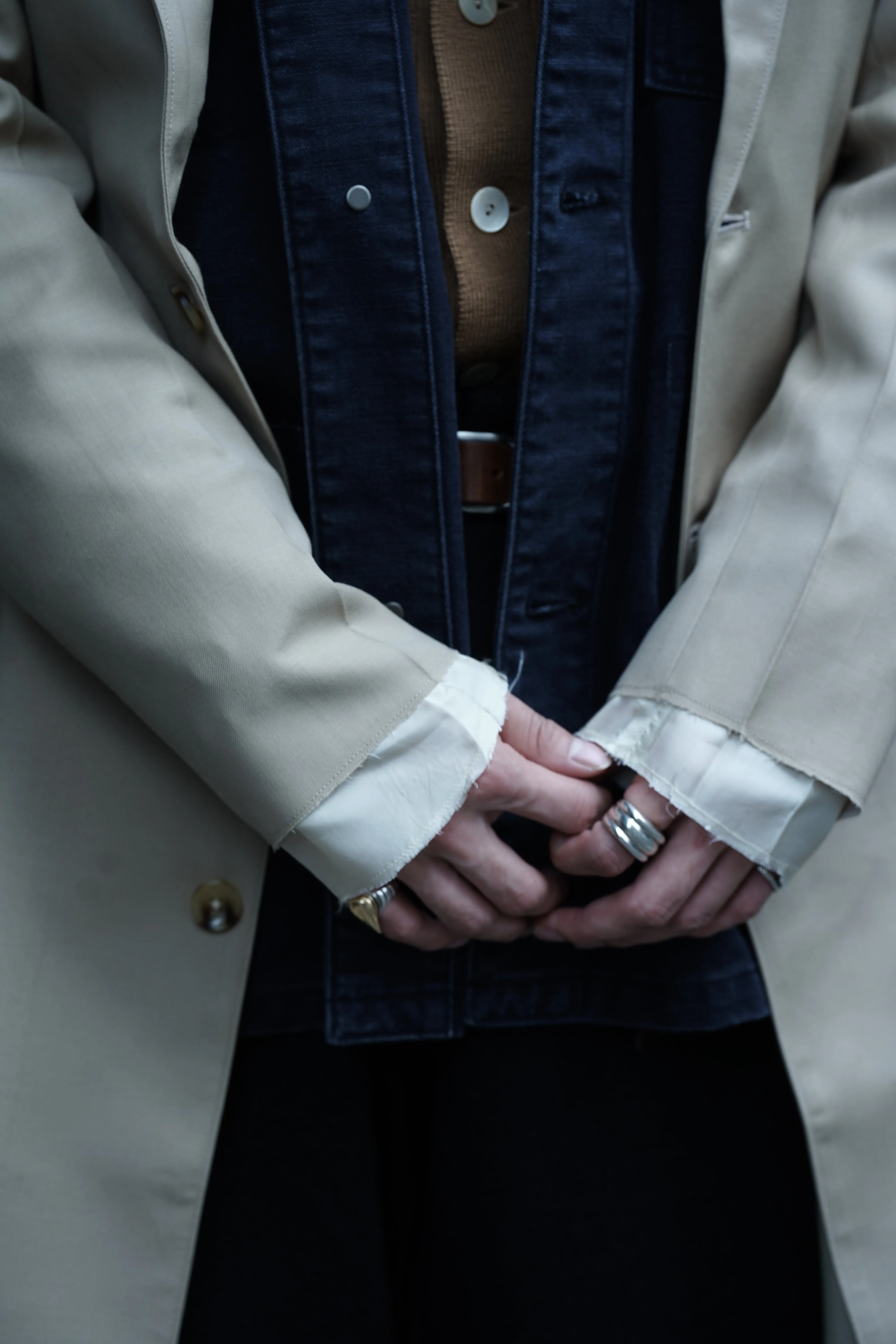 Glass Cypress Khaki Coat with Extended Lining (Khaki) sold by CEDARWOOD product image thumbnail 5