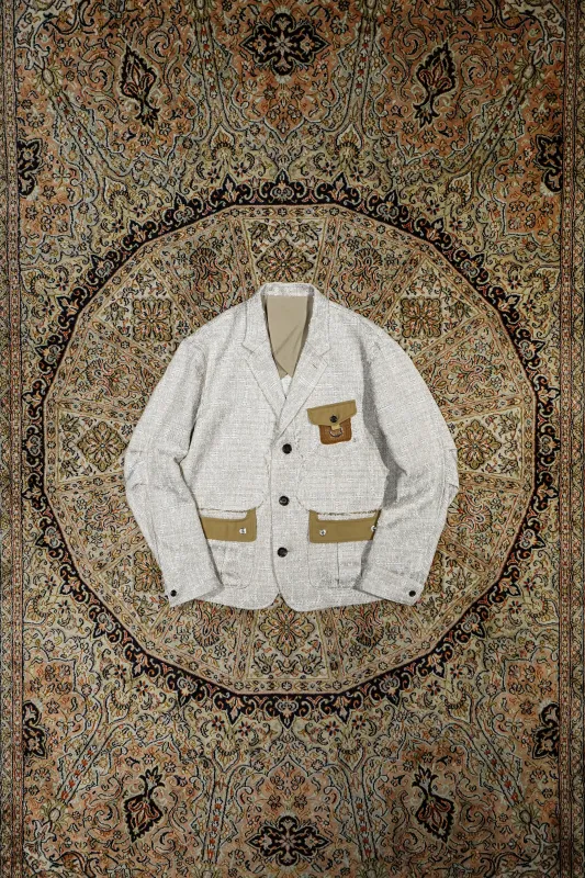 STEAF DEAD STOCK'S MYSELF JACKET made by CEDARWOOD