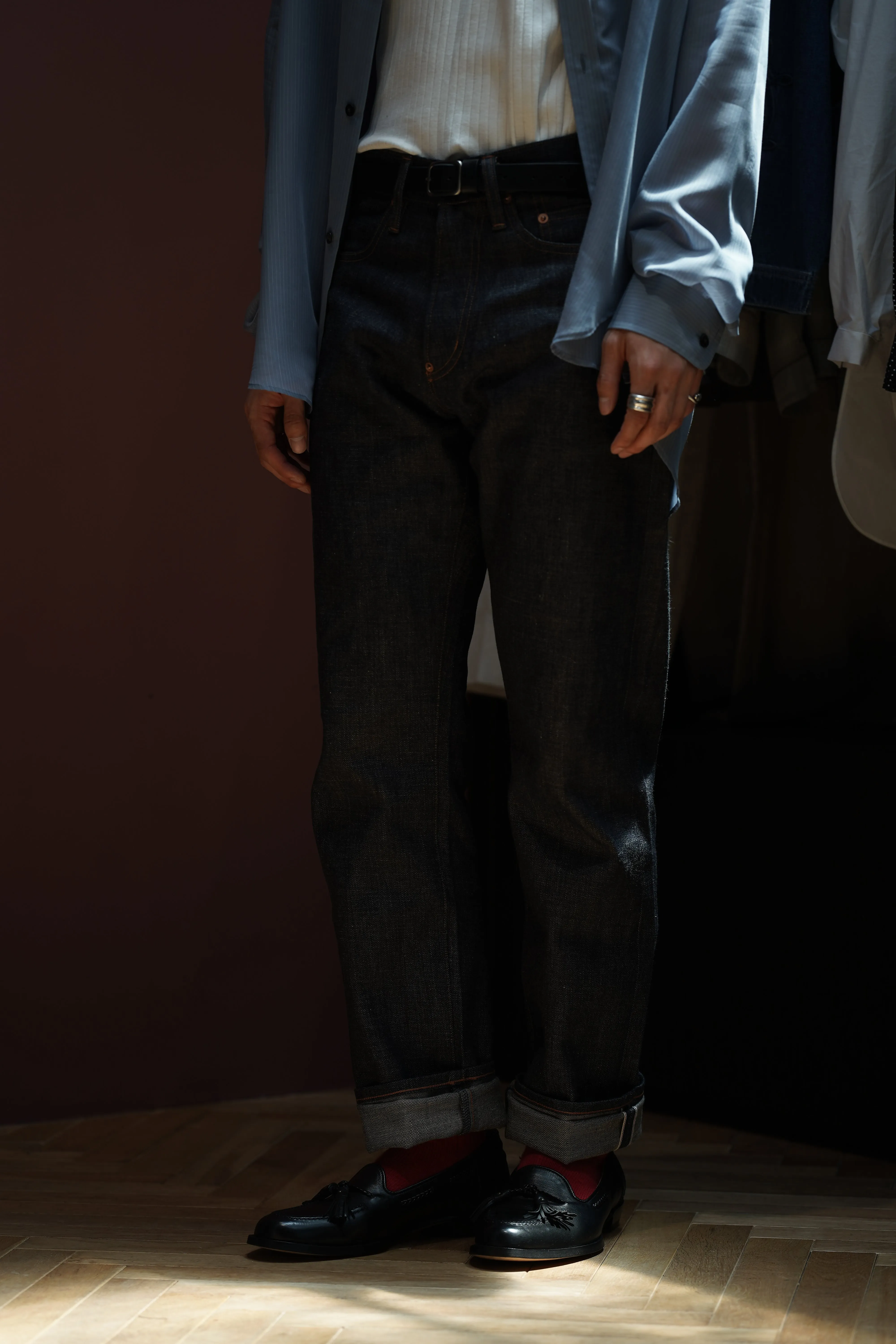 SUGARHILL MODERN DENIM TROUSERS STRAIGHT CUT (INDIGO) sold by CEDARWOOD product image thumbnail 3
