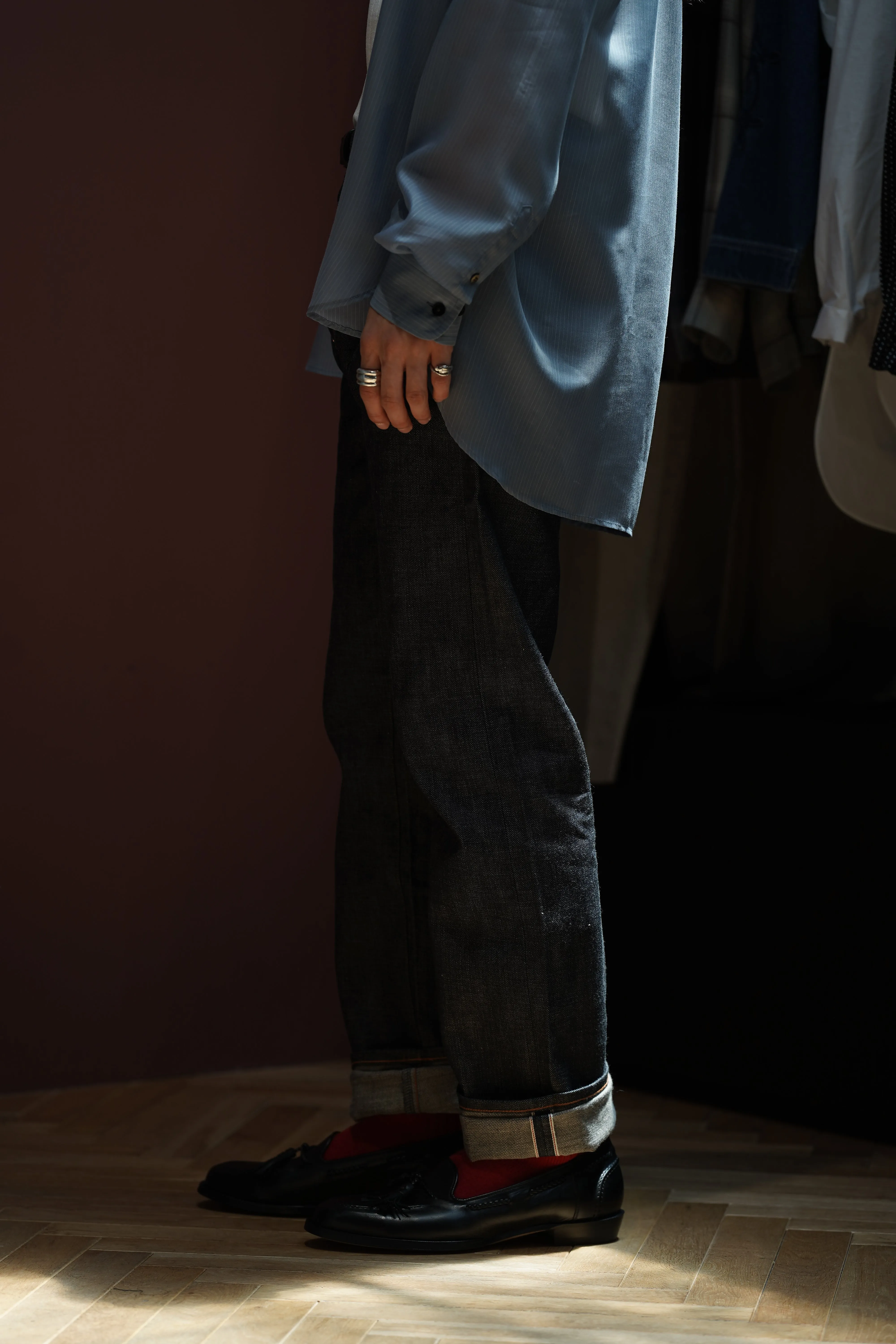 SUGARHILL MODERN DENIM TROUSERS STRAIGHT CUT (INDIGO) sold by CEDARWOOD product image thumbnail 4