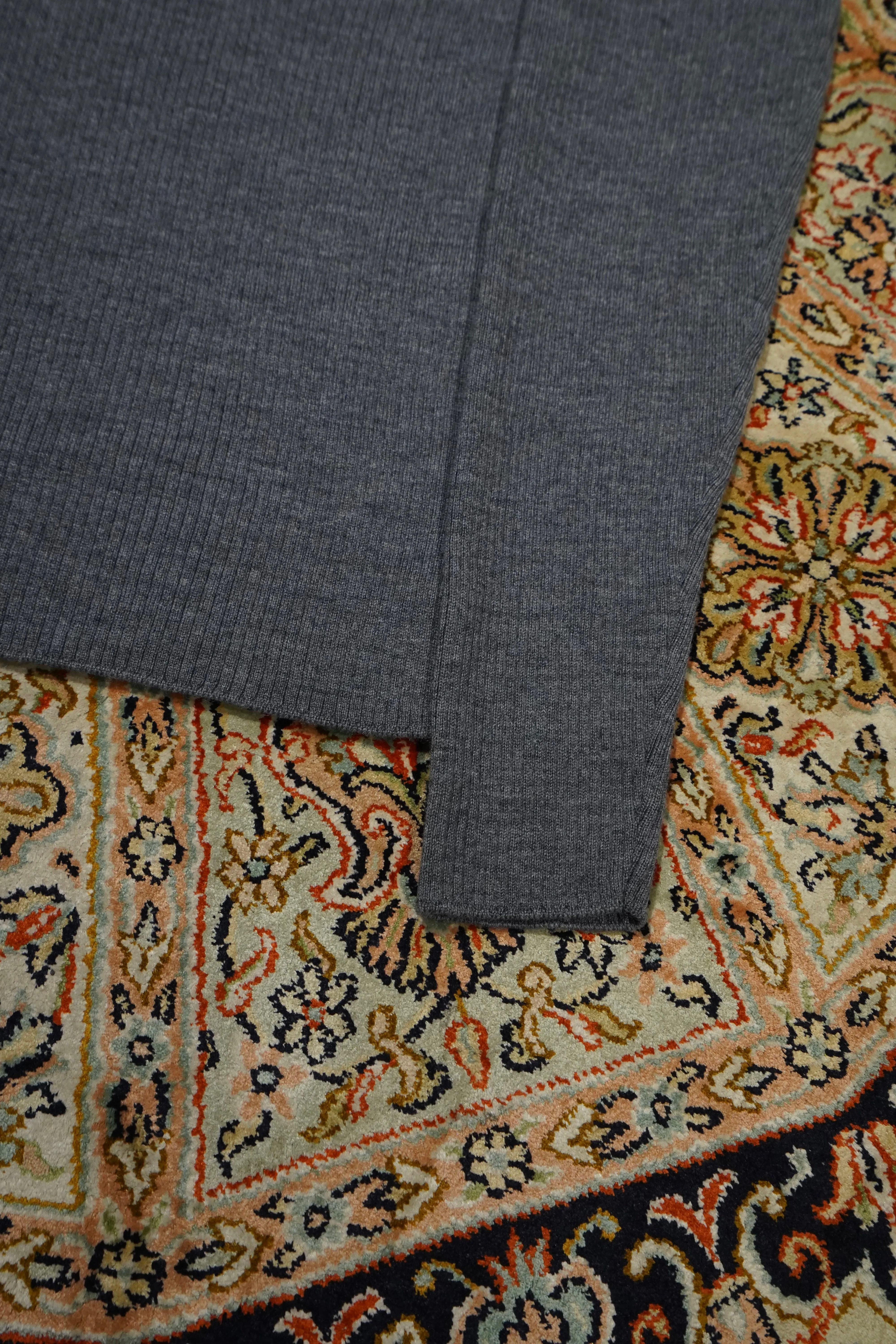 Wide Rib Turtleneck (GRAY) sold by CEDARWOOD product image thumbnail 5