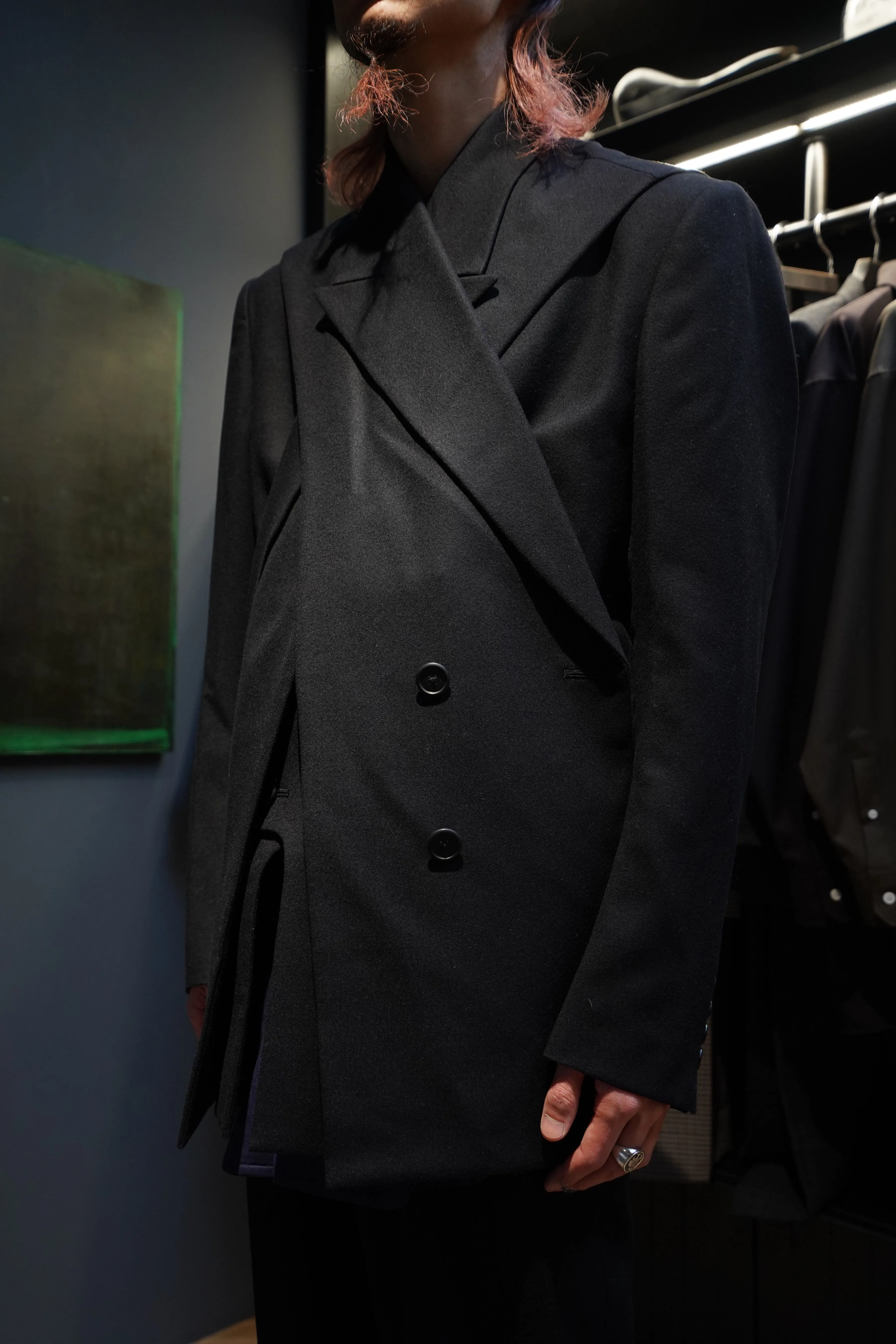 UJOH Layered Double JKT (Black) sold by CEDARWOOD product image thumbnail 4