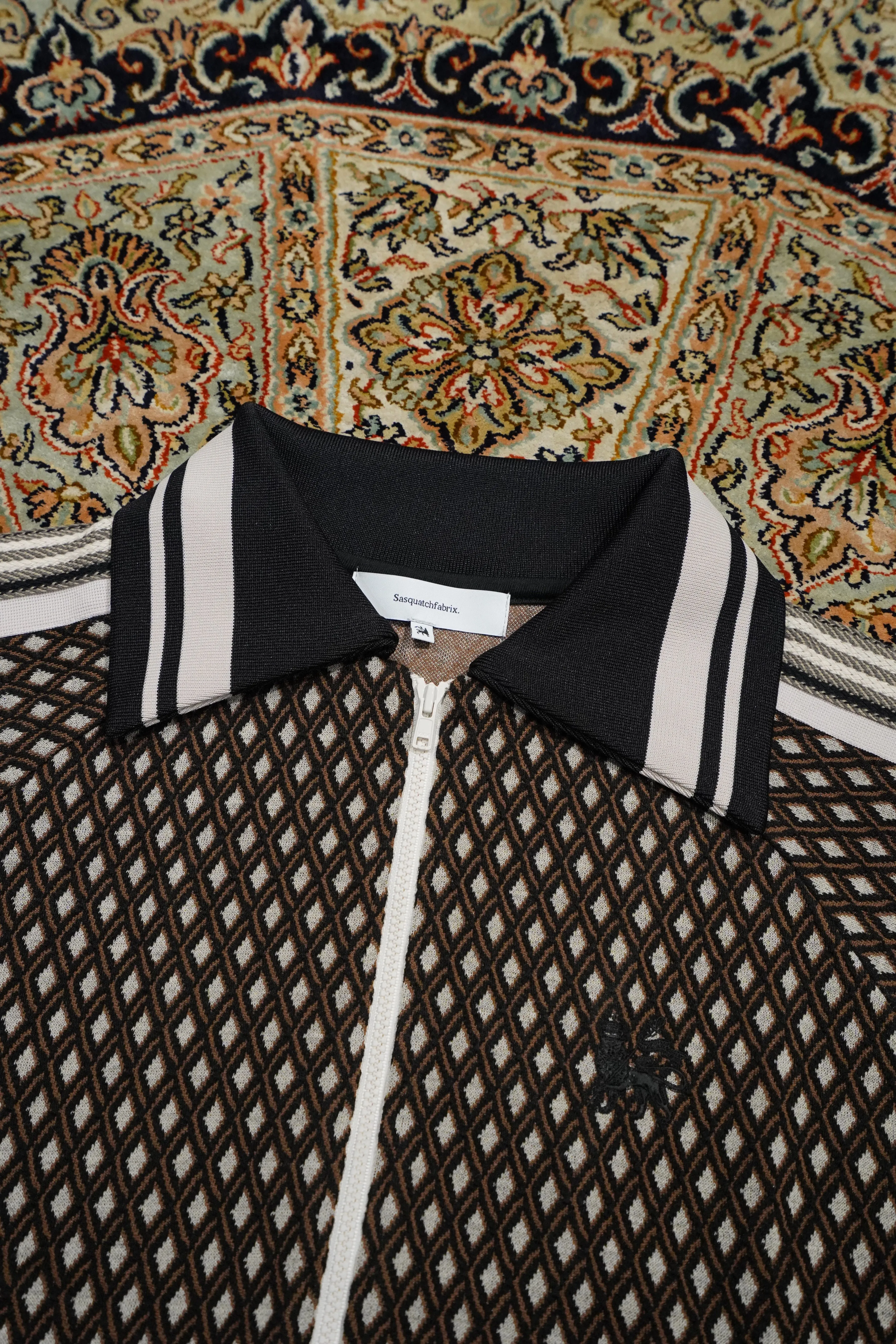 Sasquatchfabrix. RETRO TRACK JACKET (BLACK) sold by CEDARWOOD product image thumbnail 3