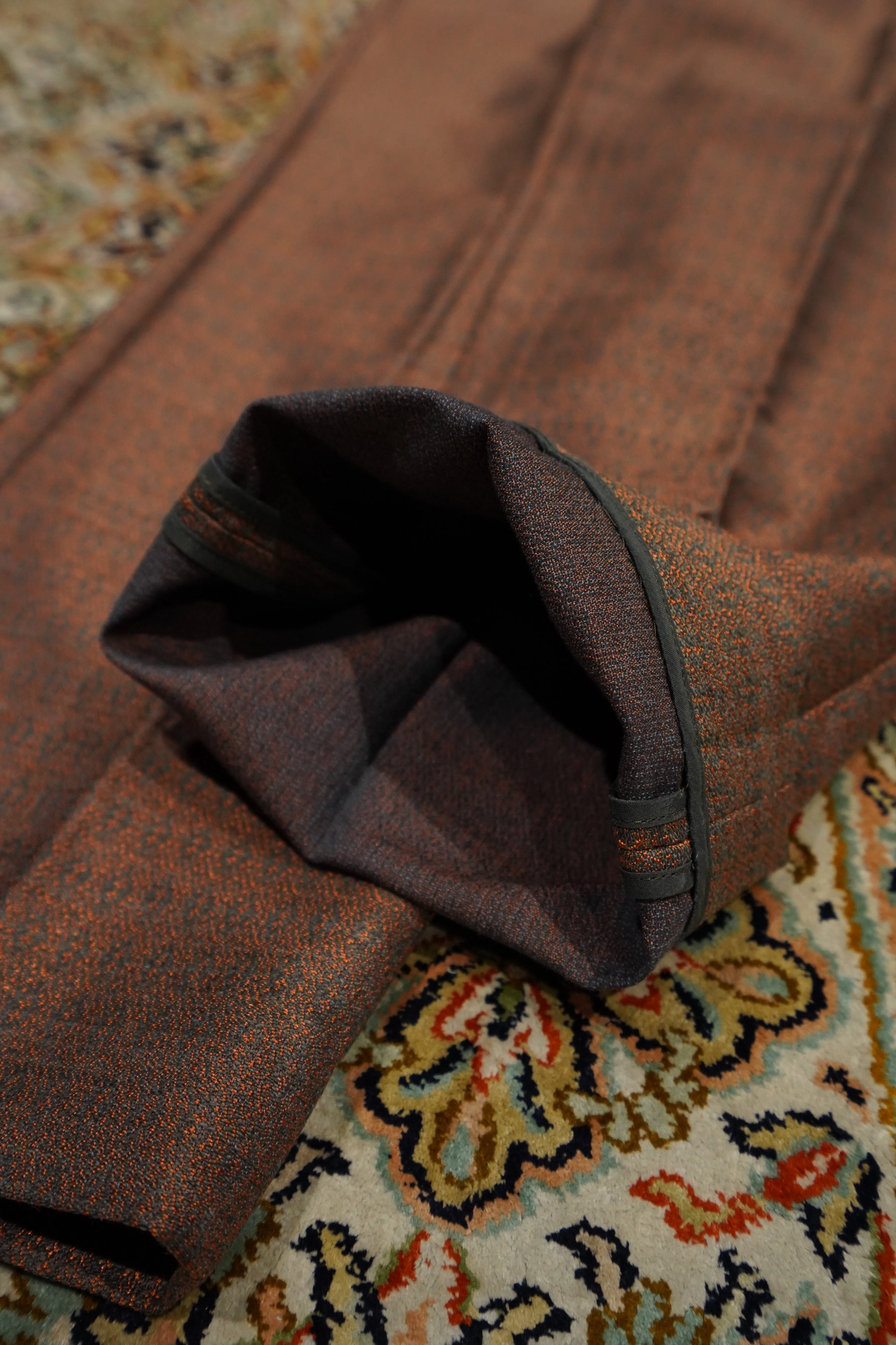 Nobuyuki Matsui Slacks(Orange Navy) sold by CEDARWOOD product image thumbnail 5