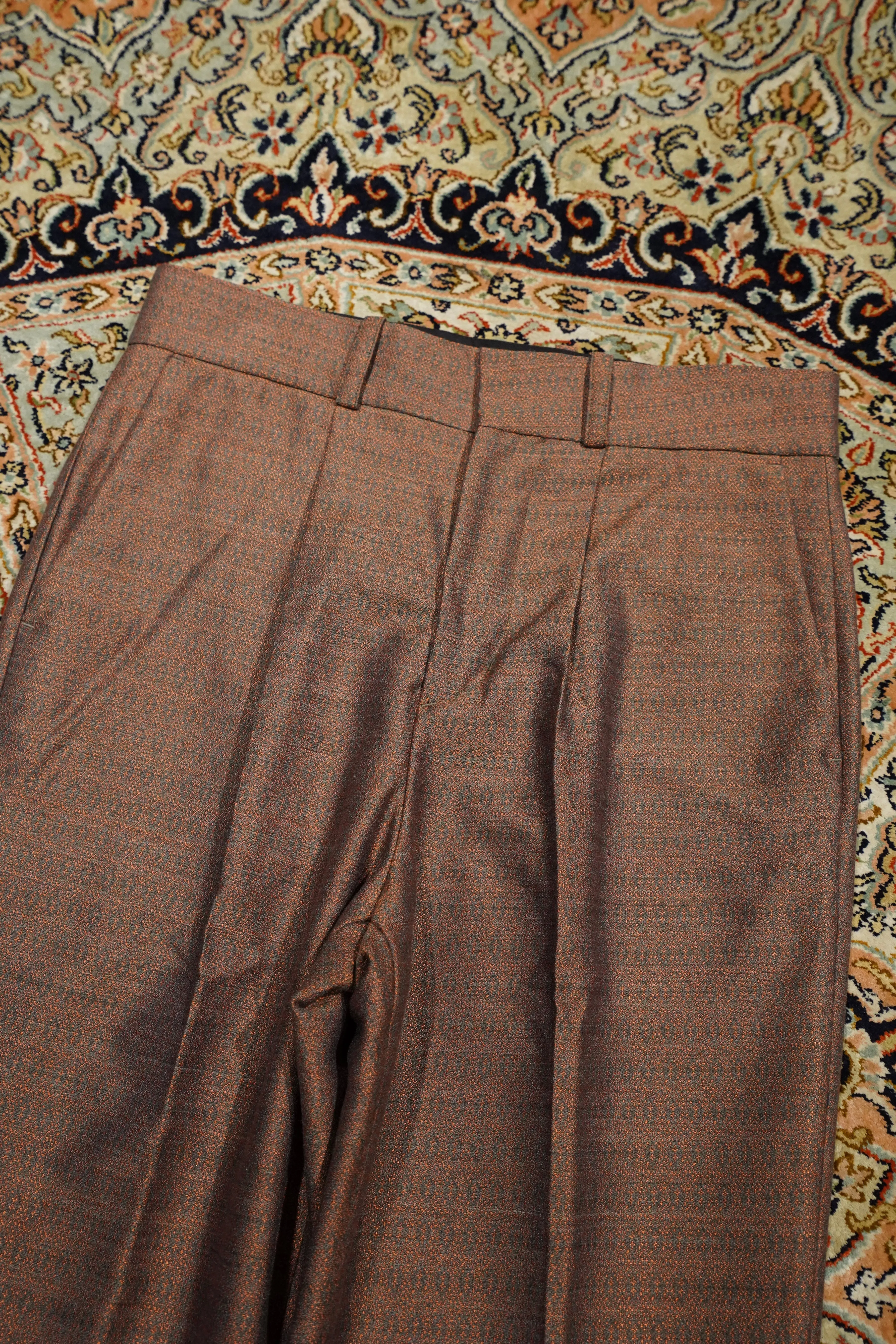 Nobuyuki Matsui Slacks(Orange Navy) sold by CEDARWOOD product image thumbnail 2