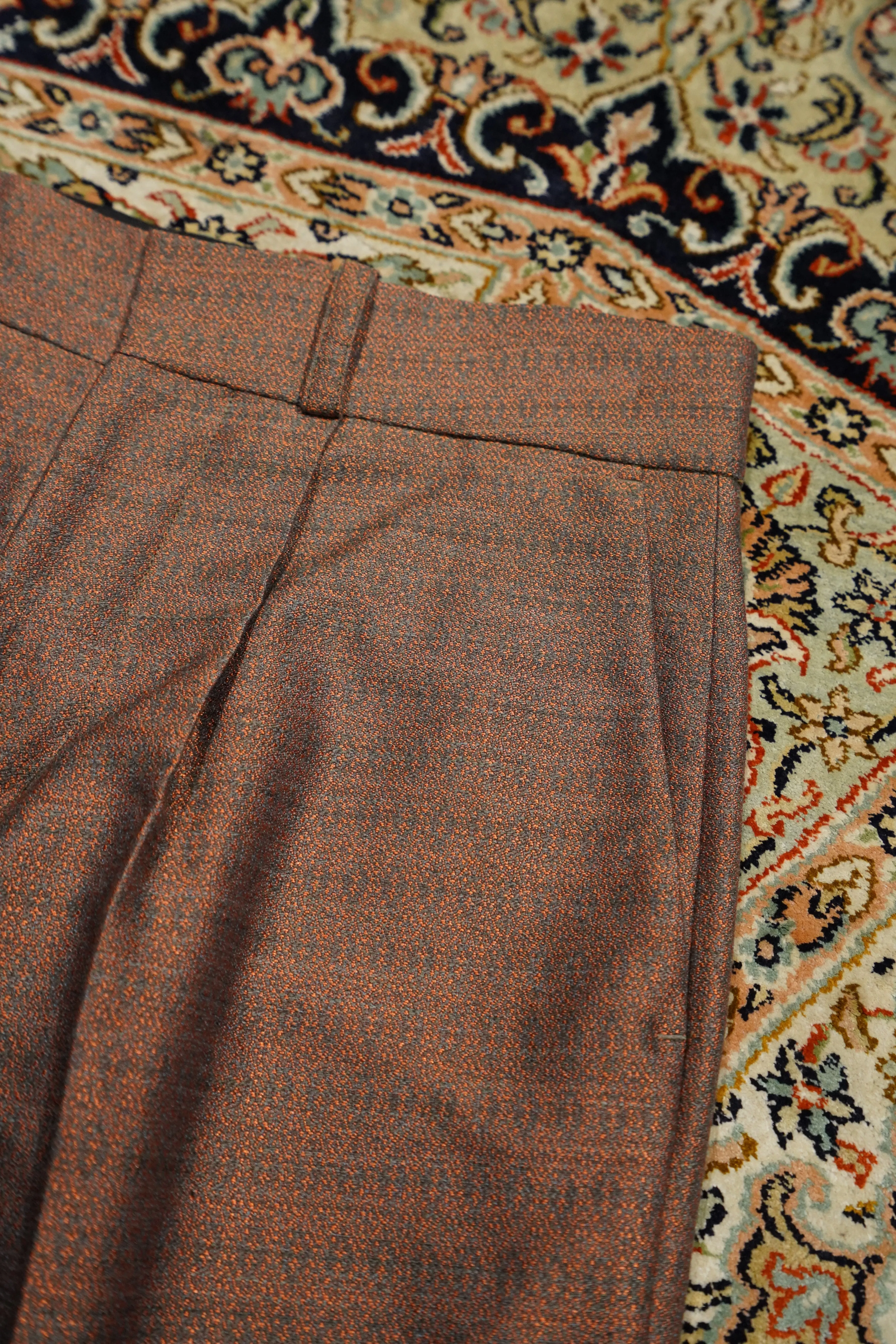 Nobuyuki Matsui Slacks(Orange Navy) sold by CEDARWOOD product image thumbnail 3