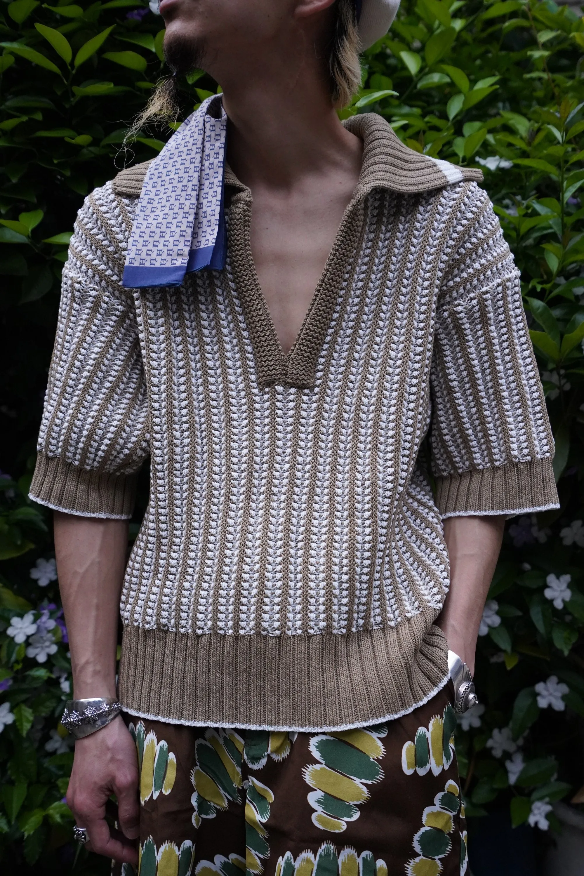 UNIFORME OVERSIZED OPEN COLLAR SWEATER (LEGNO&LATTE) sold by CEDARWOOD product image thumbnail 2