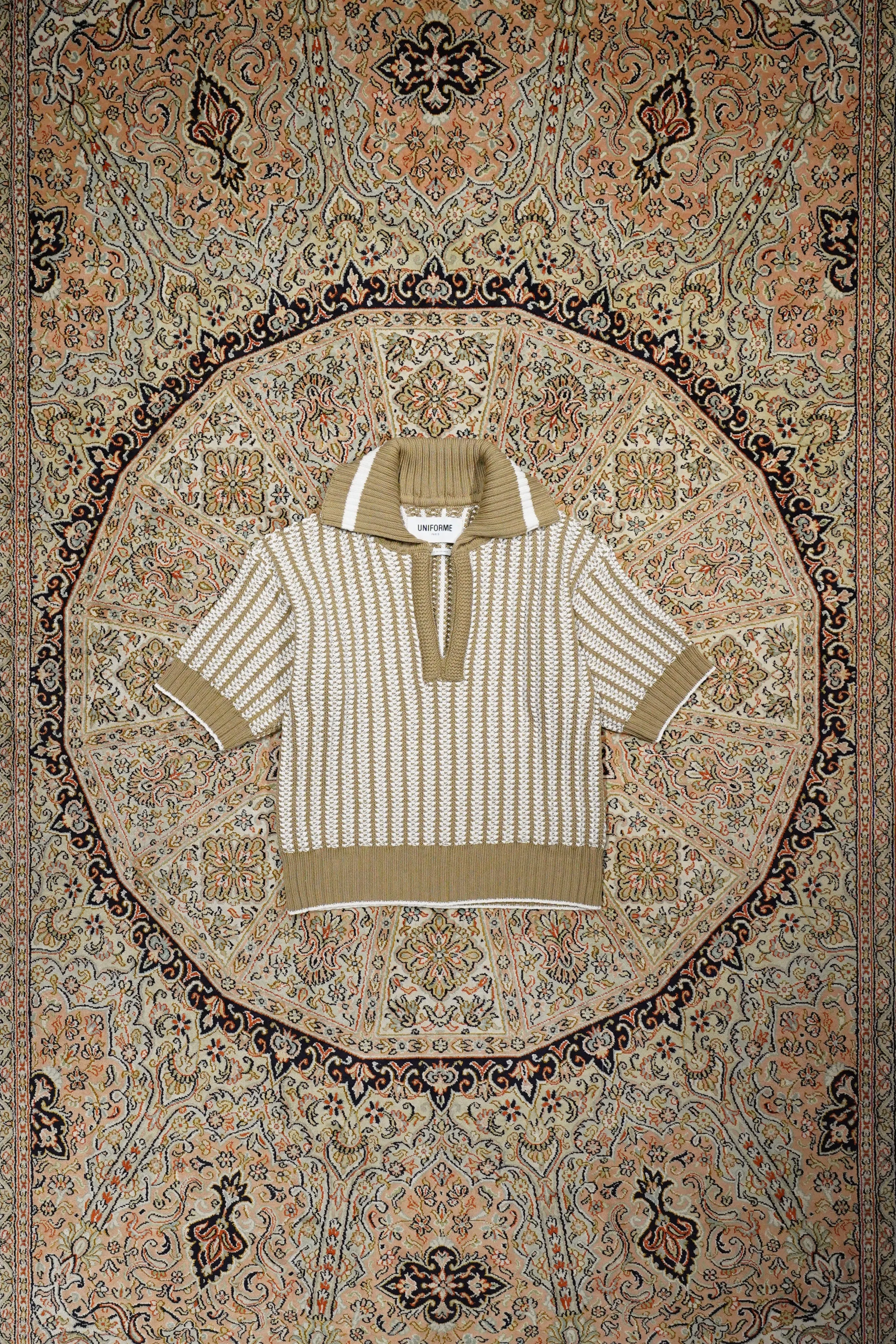 UNIFORME OVERSIZED OPEN COLLAR SWEATER (LEGNO&LATTE) sold by CEDARWOOD