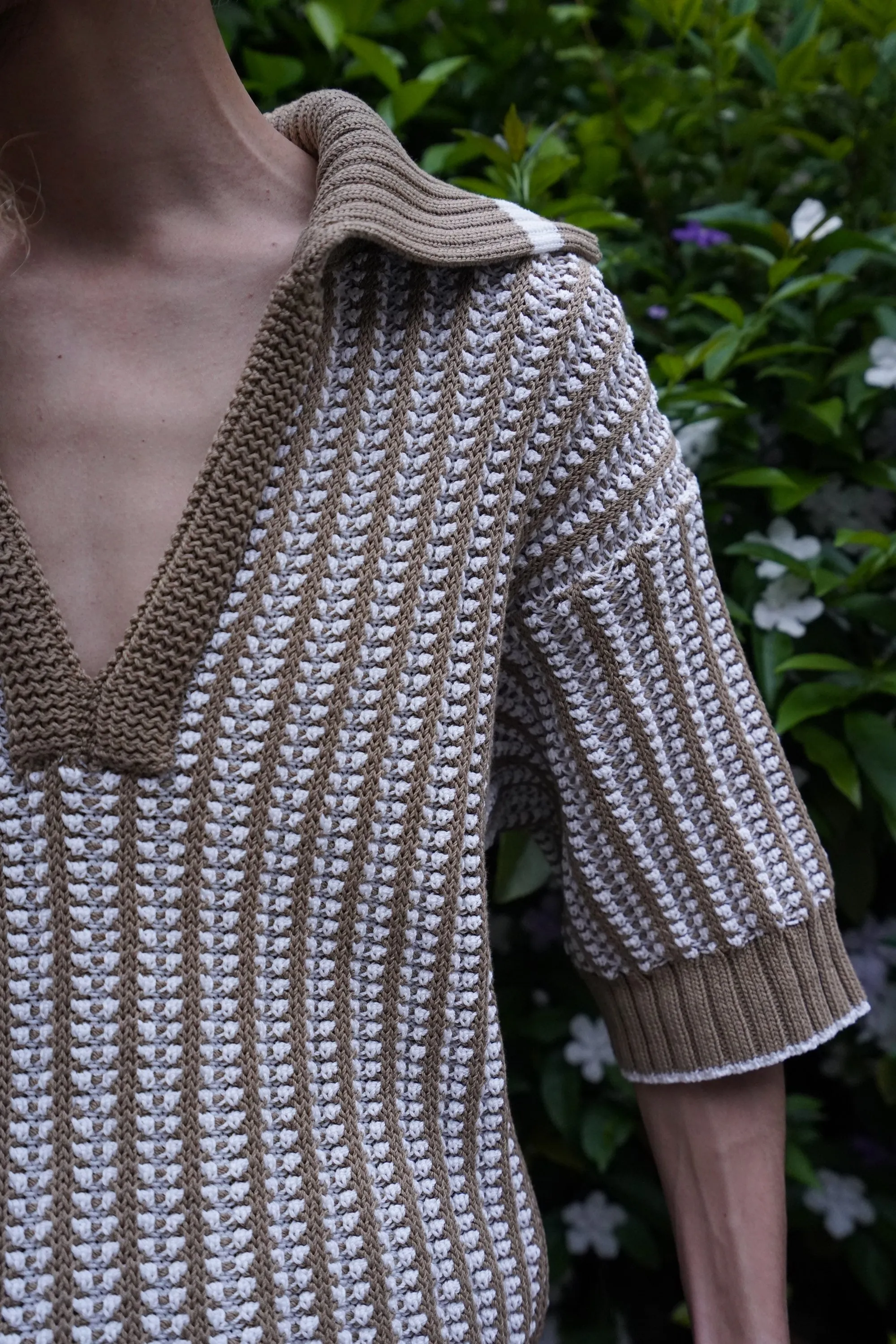 UNIFORME OVERSIZED OPEN COLLAR SWEATER (LEGNO&LATTE) sold by CEDARWOOD product image thumbnail 3