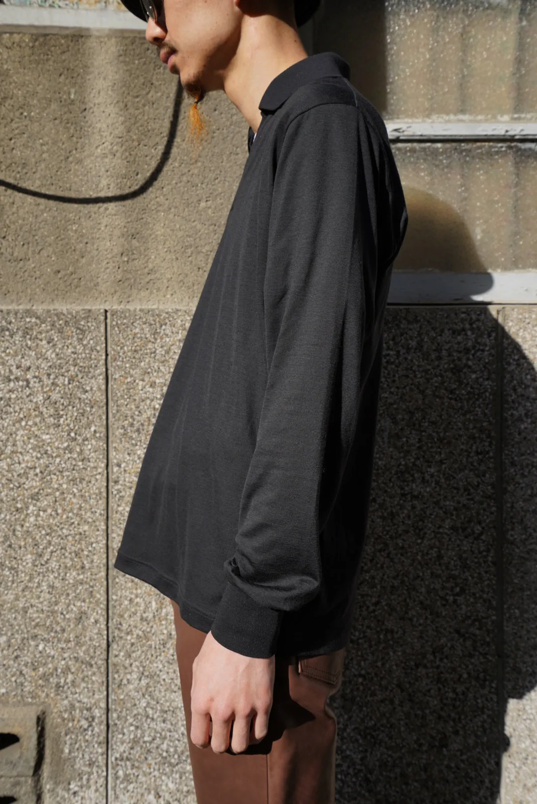 Skipper L/S Cutsew (BLACK) sold by CEDARWOOD product image thumbnail 3