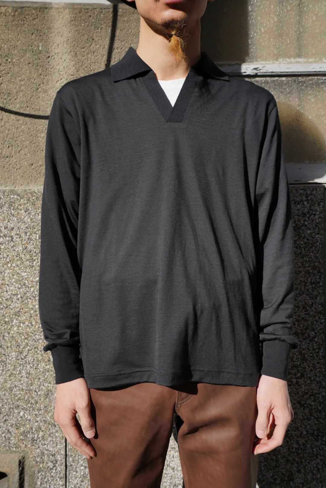 Skipper L/S Cutsew (BLACK) sold by CEDARWOOD product image thumbnail 2