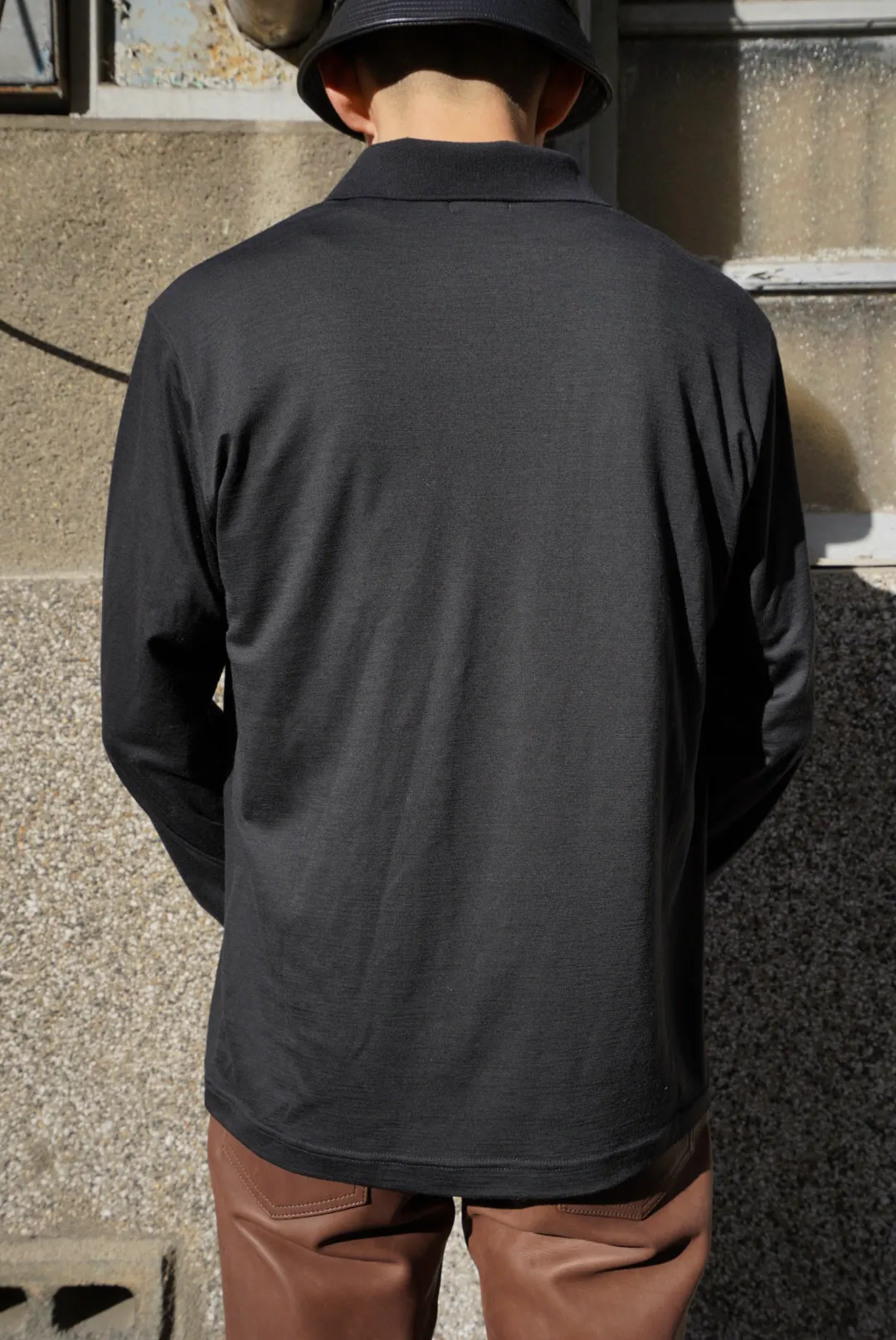 Skipper L/S Cutsew (BLACK) sold by CEDARWOOD product image thumbnail 4