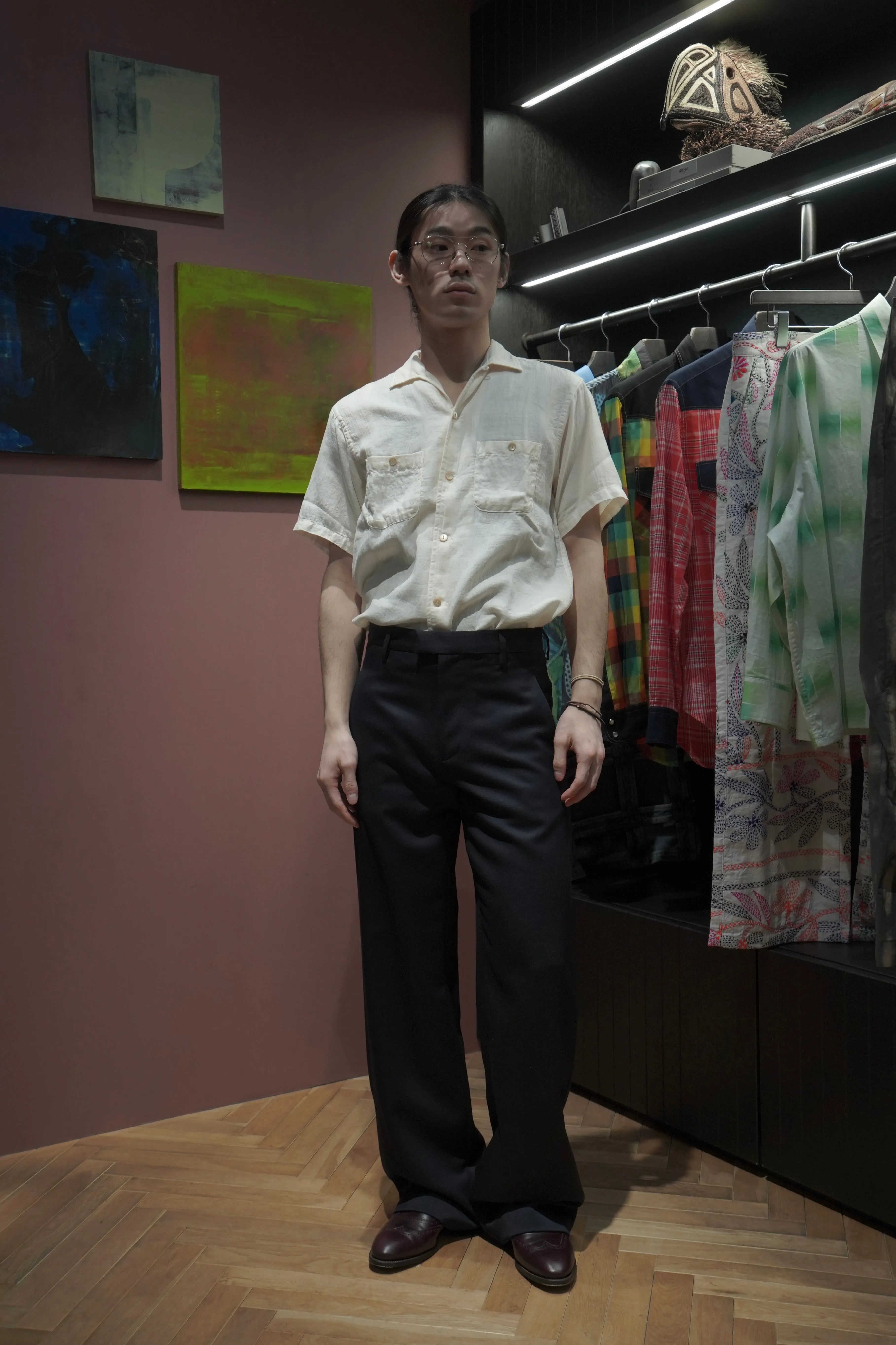 Taiga Takahashi SIR GUY SHIRT (IVORY) sold by CEDARWOOD product image thumbnail 2