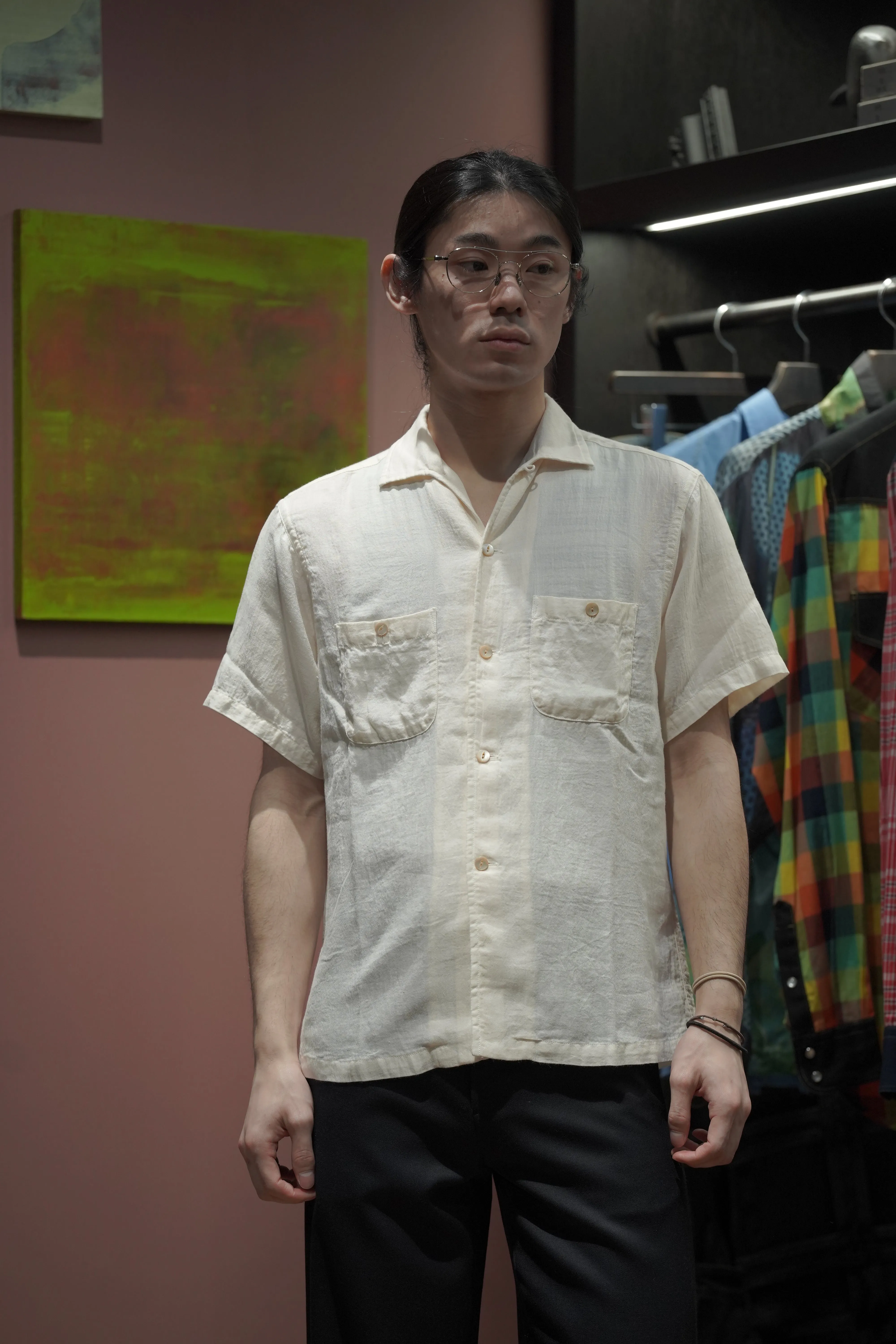 Taiga Takahashi SIR GUY SHIRT (IVORY) sold by CEDARWOOD product image thumbnail 3