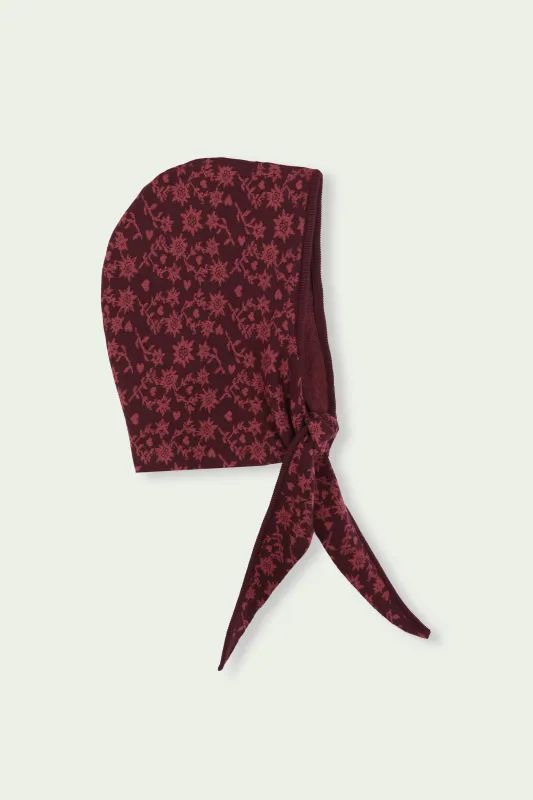 Balaclava Burgundy made by Flabelus