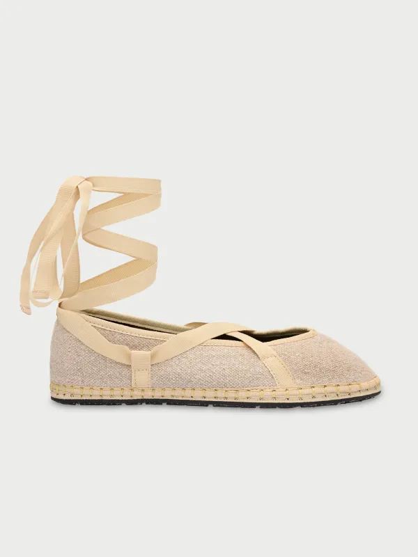 Ribbon Linen Cream made by Flabelus