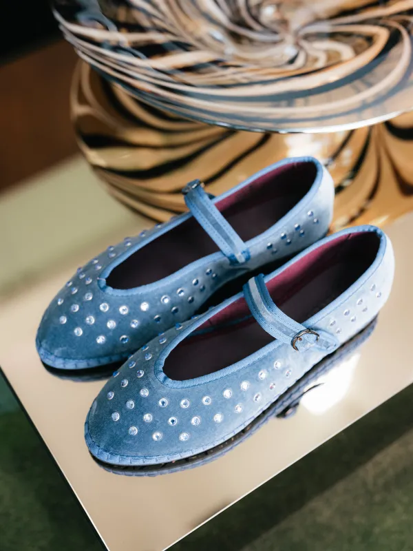 Mae Cristal Aqua made by Flabelus