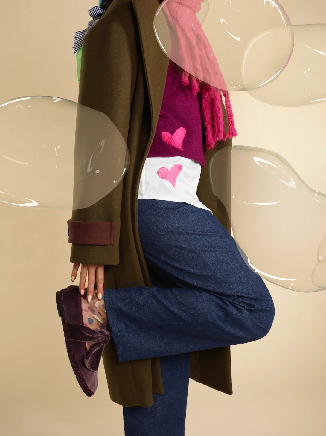 The duchess coat green sold by Flabelus product image thumbnail 3