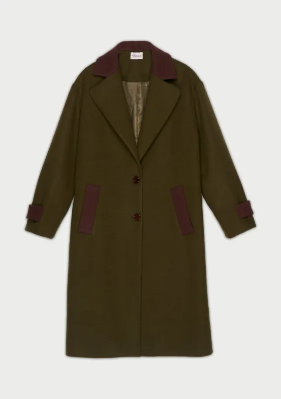 The duchess coat green made by Flabelus