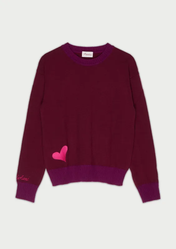 Dormouse Jumper Red made by Flabelus