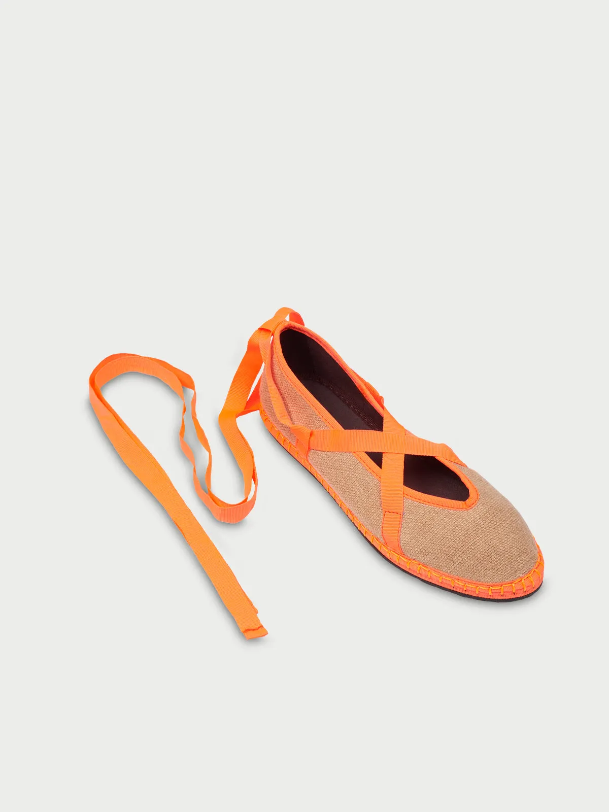 Eichiro Linen Ribbon Cuero sold by Flabelus product image thumbnail 2