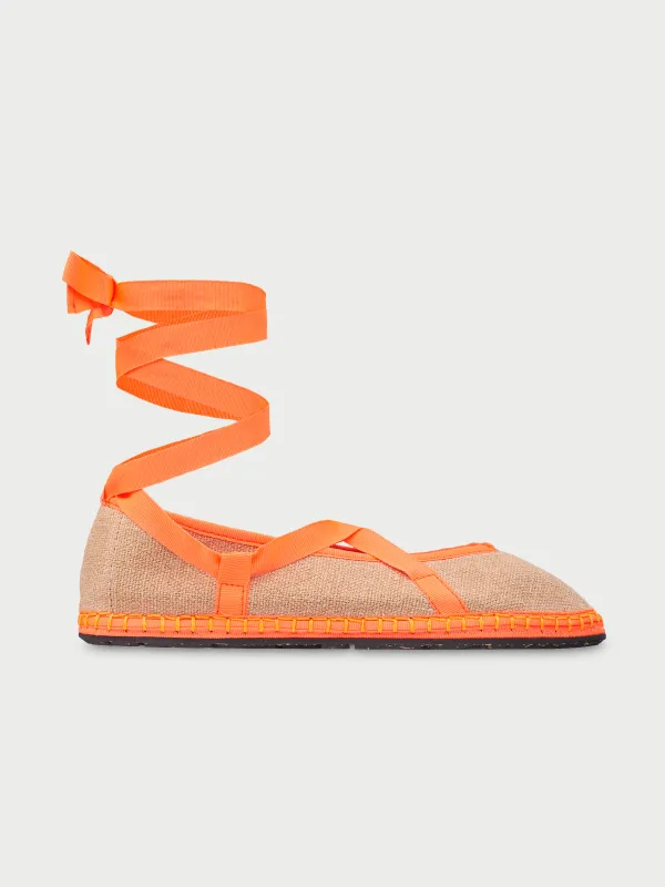 Eichiro Linen Ribbon Cuero made by Flabelus