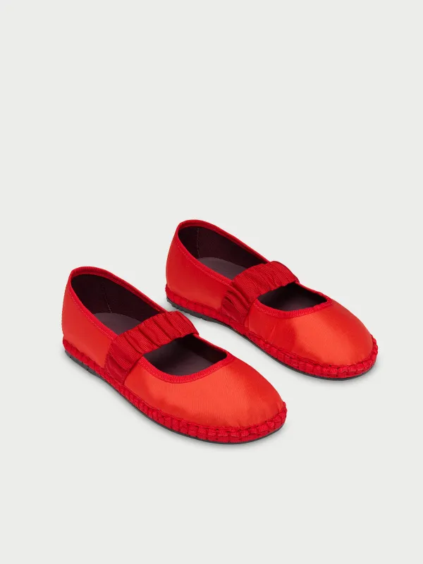 Cinderella Mafalda Ruffle Red made by Flabelus