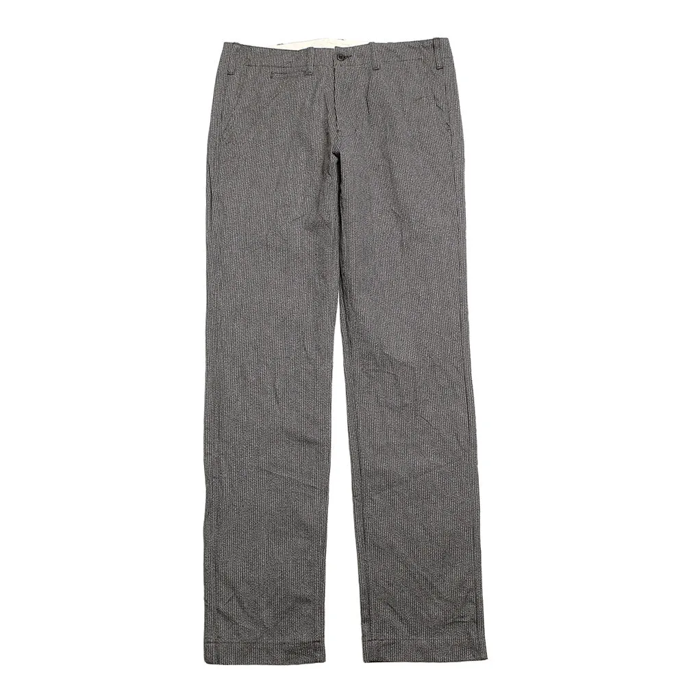 BURGUS PLUS - Stripe Covert Trousers - 401Z-73 sold by Burgus Plus product image thumbnail 2