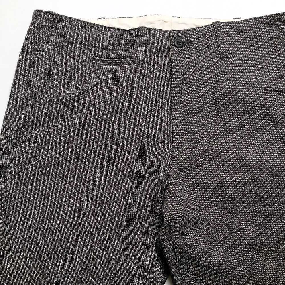 BURGUS PLUS - Stripe Covert Trousers - 401Z-73 sold by Burgus Plus product image thumbnail 5