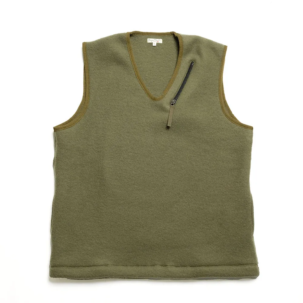 BURGUS PLUS - WOOL Pull Over Vest - BP24901 sold by Burgus Plus product image thumbnail 2