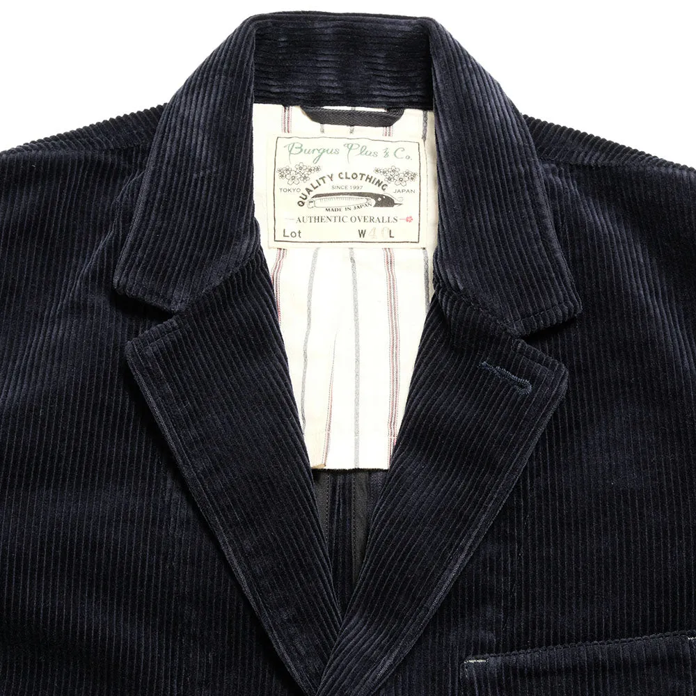 BURGUS PLUS - Wide Wale Corduroy 3BTN Jacket - BP25901 sold by Burgus Plus product image thumbnail 4