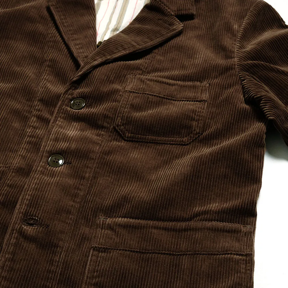 BURGUS PLUS - Wide Wale Corduroy 3BTN Jacket - BP25901 sold by Burgus Plus product image thumbnail 5