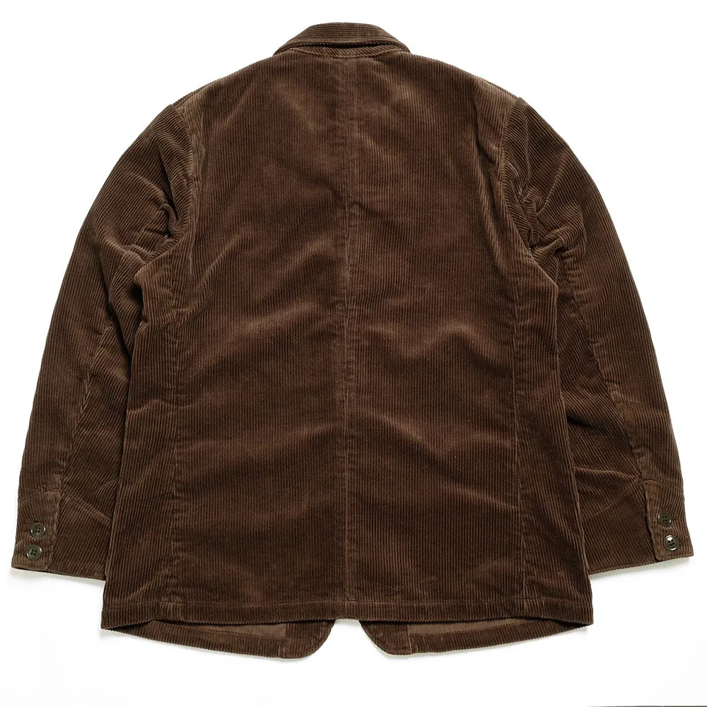 BURGUS PLUS - Wide Wale Corduroy 3BTN Jacket - BP25901 sold by Burgus Plus product image thumbnail 3