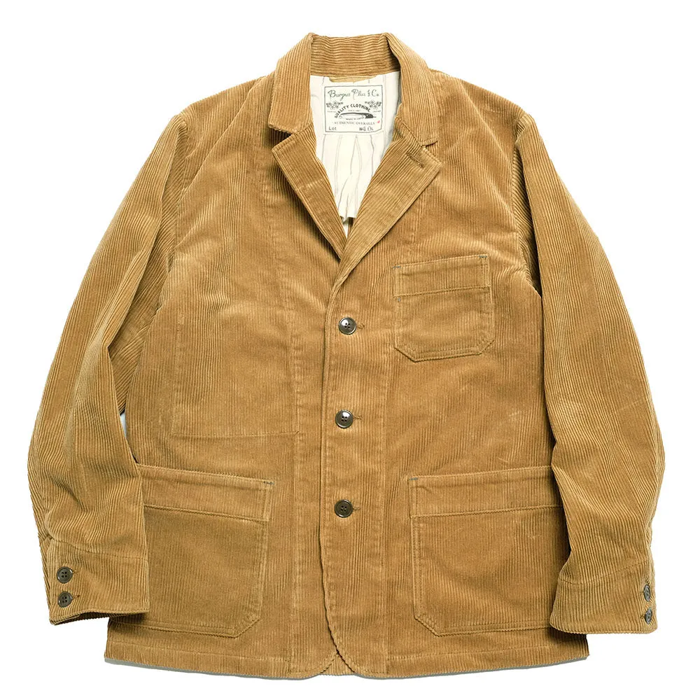 Burgus Plus - Wide Wale Corduroy 3BTN Jacket - BP17901-2 sold by Burgus Plus