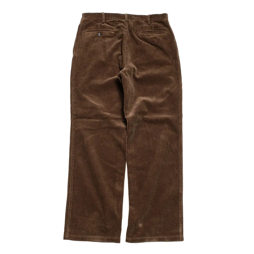 BURGUS PLUS - Wide Wale Corduroy 2Tuck Trousers - BP25304 sold by Burgus Plus product image thumbnail 3
