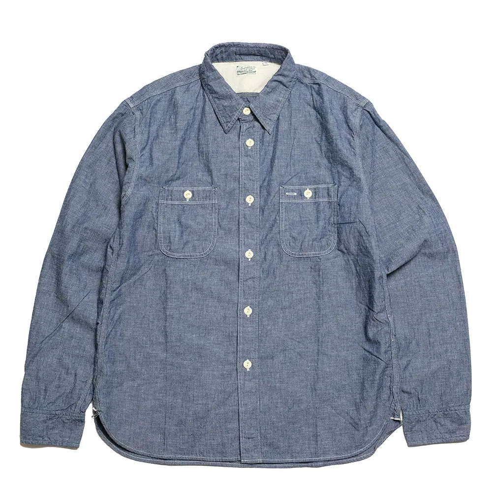 BURGUS PLUS - HBP-300CH Chambray Work Shirt - HBP-300CH sold by Burgus Plus