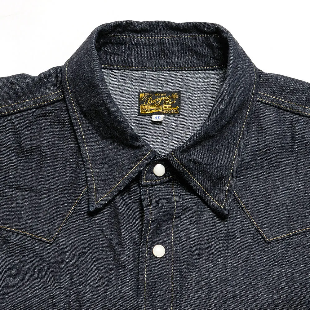 BURGUS PLUS - 8oz Denim Western Shirt - HBP-301WS sold by Burgus Plus product image thumbnail 3