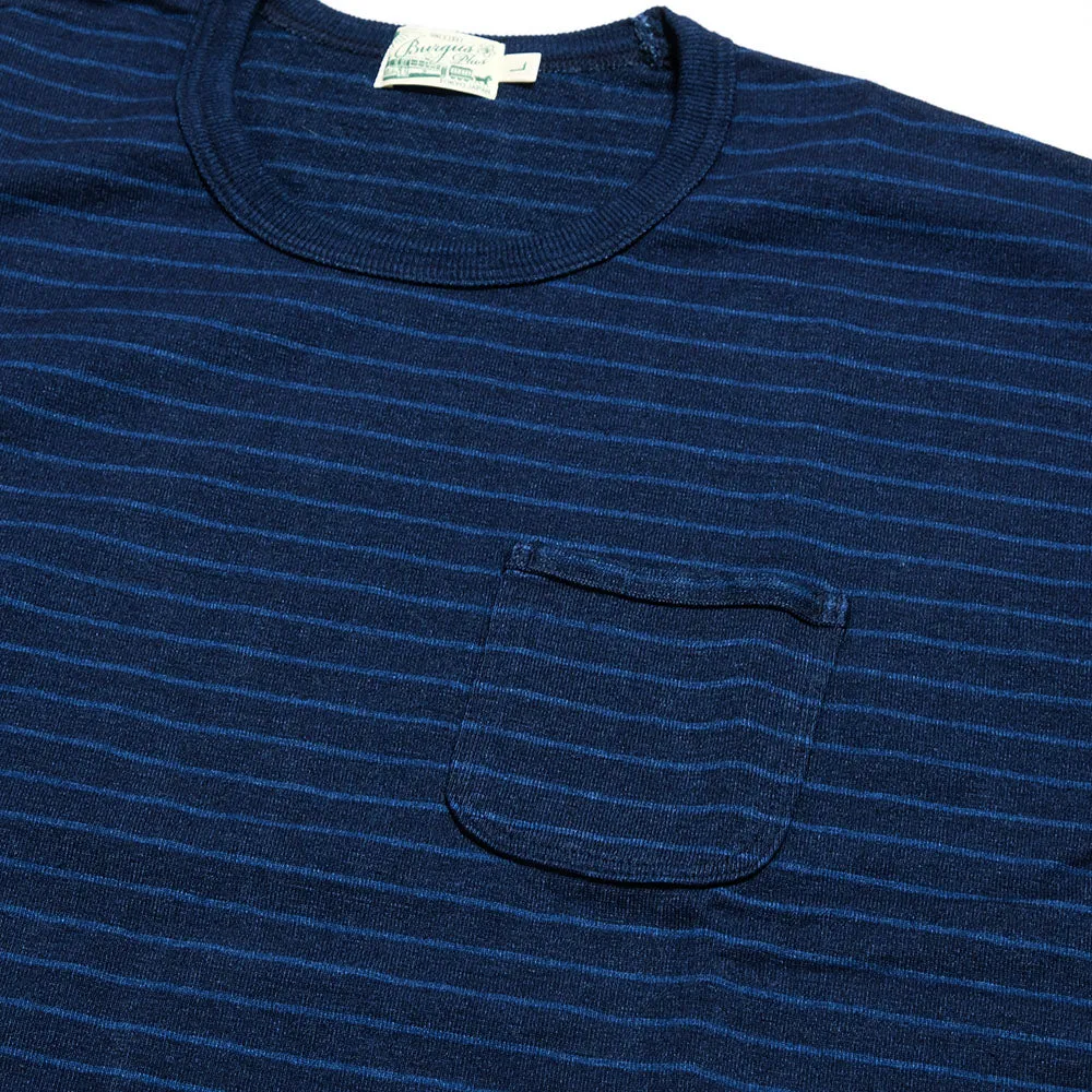 BURGUS PLUS - Indigo Pocket T-shirt - HBP-029 sold by Burgus Plus product image thumbnail 5