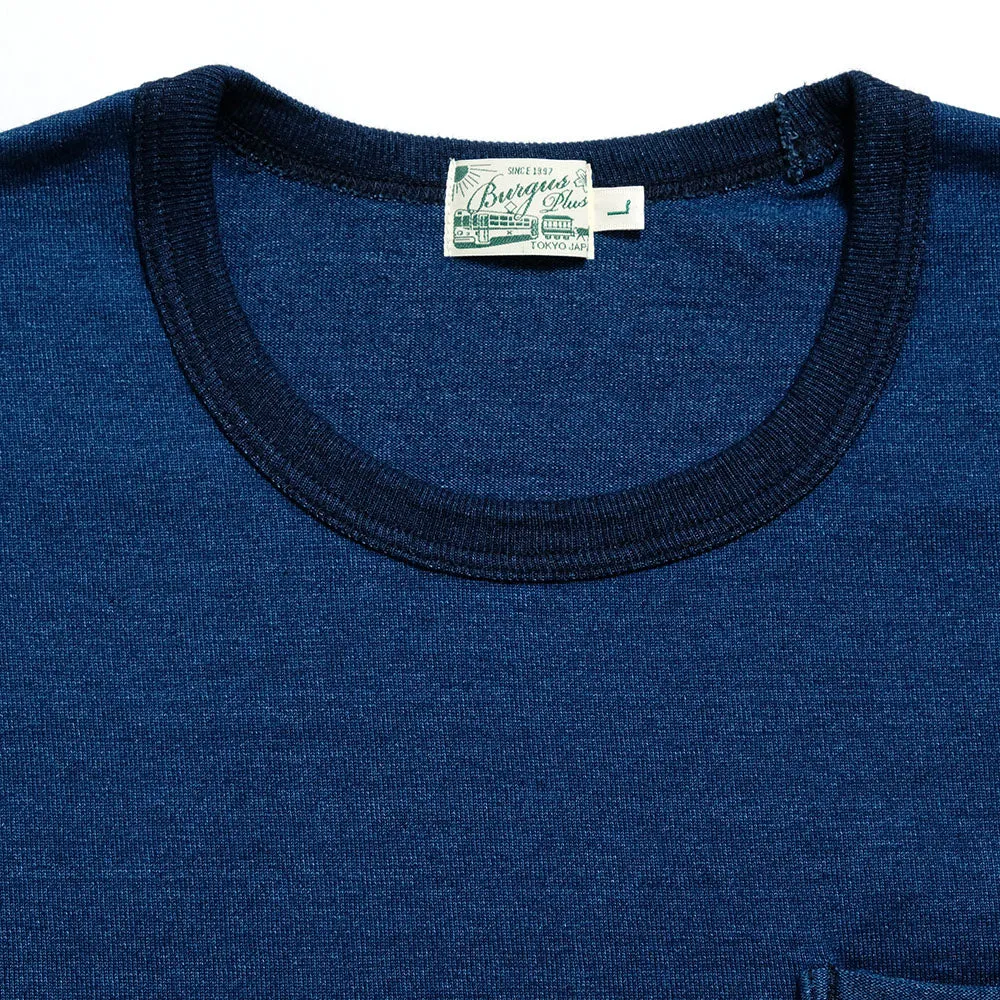 BURGUS PLUS - Indigo Pocket T-shirt - HBP-029 sold by Burgus Plus product image thumbnail 4