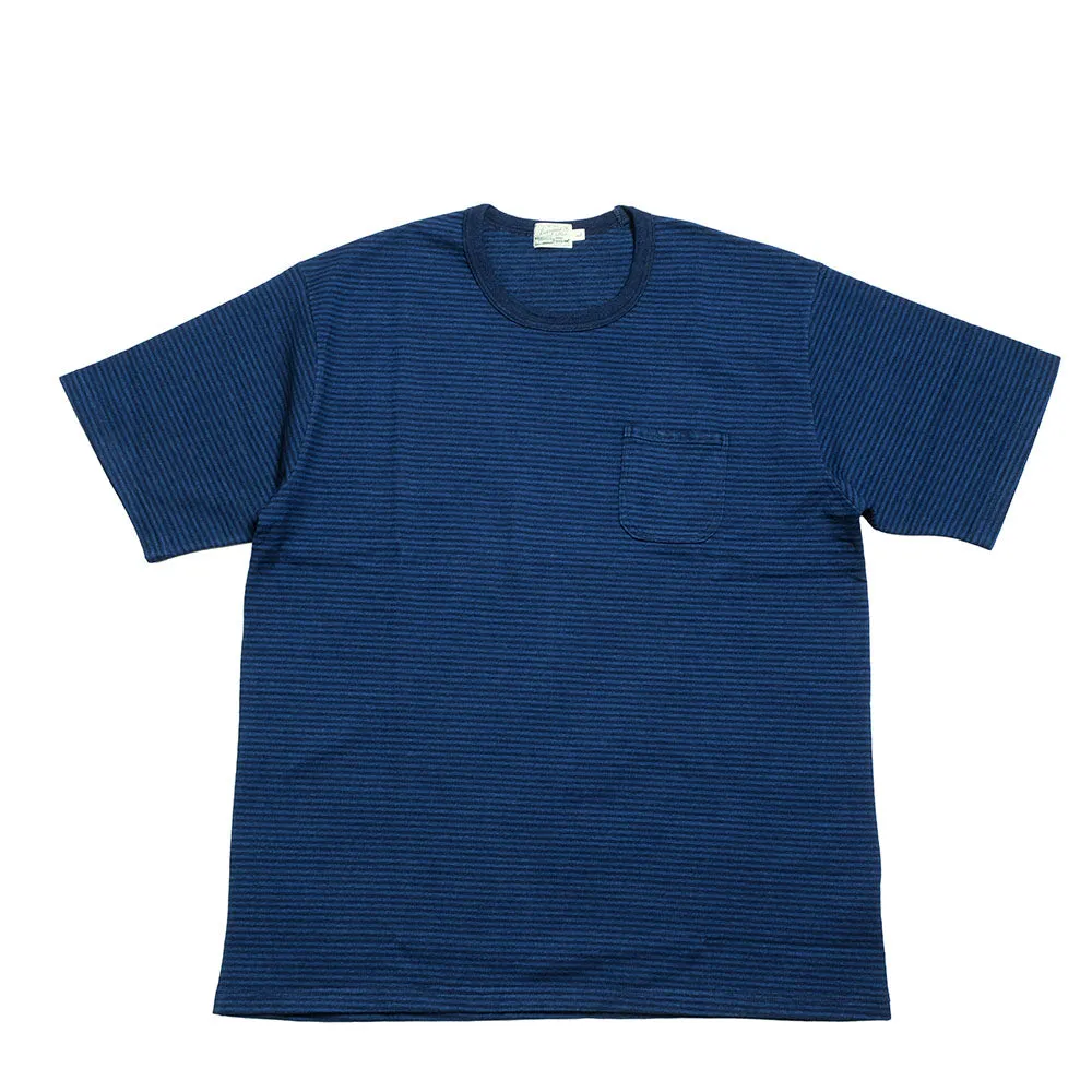 BURGUS PLUS - Indigo Pocket T-shirt - HBP-029 sold by Burgus Plus product image thumbnail 3