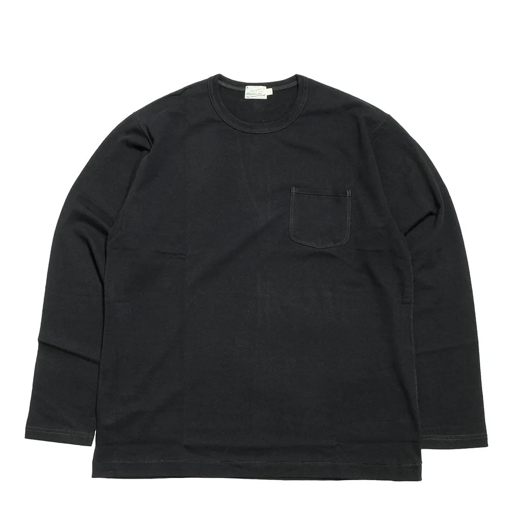 BURGUS PLUS - L/S Pocket T-Shirt - HBP-021B sold by Burgus Plus product image thumbnail 3