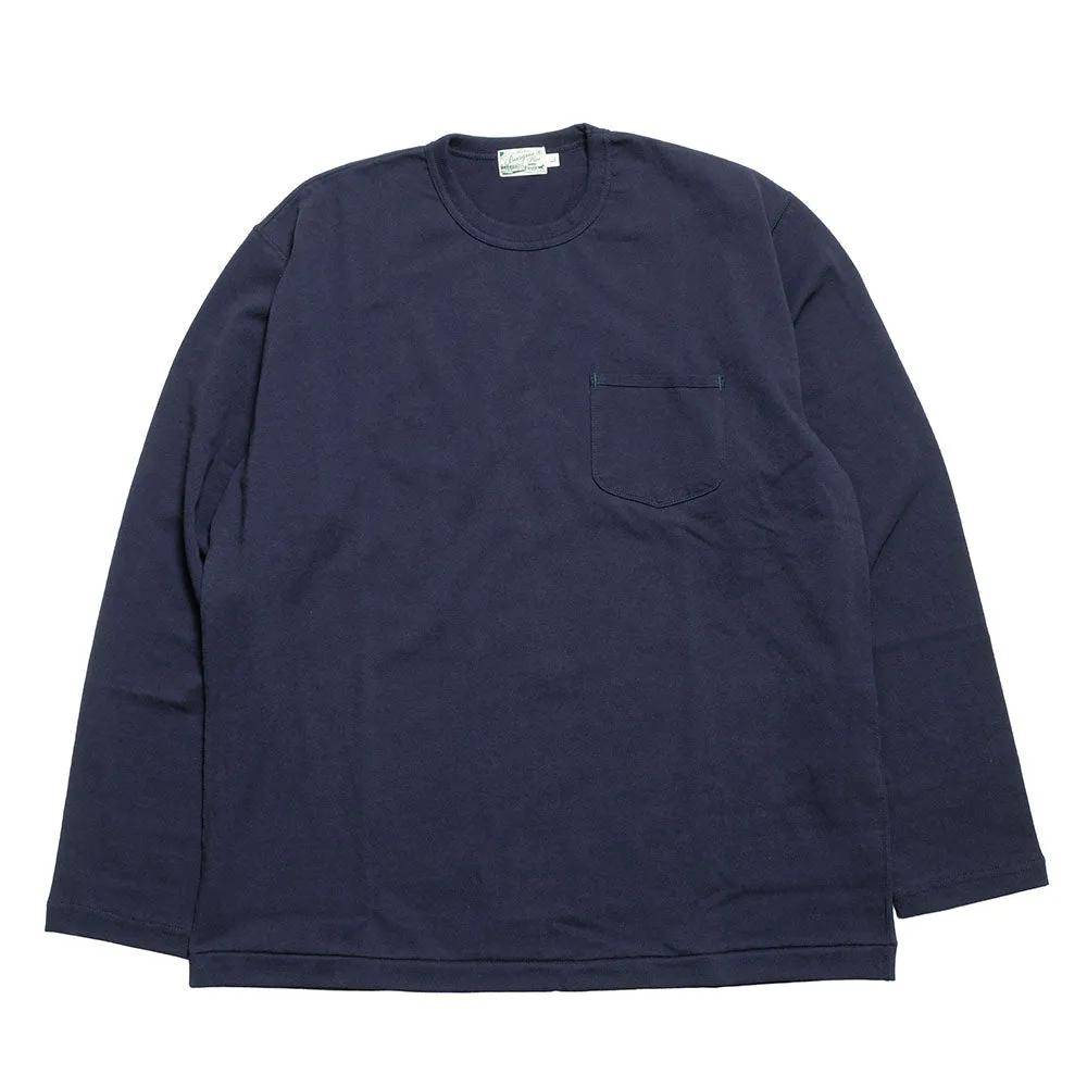 BURGUS PLUS - L/S Pocket T-Shirt - HBP-021B sold by Burgus Plus product image thumbnail 2