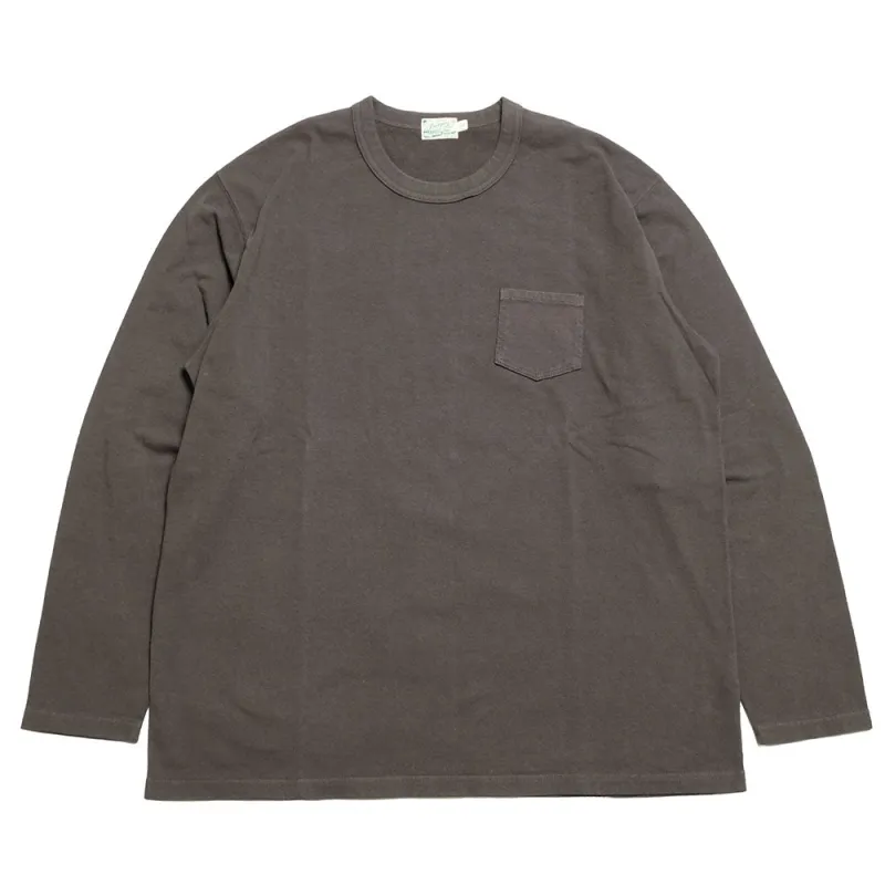 BURGUS PLUS - L/S High-Density Nep T-Shirt - HBP-034 made by Burgus Plus