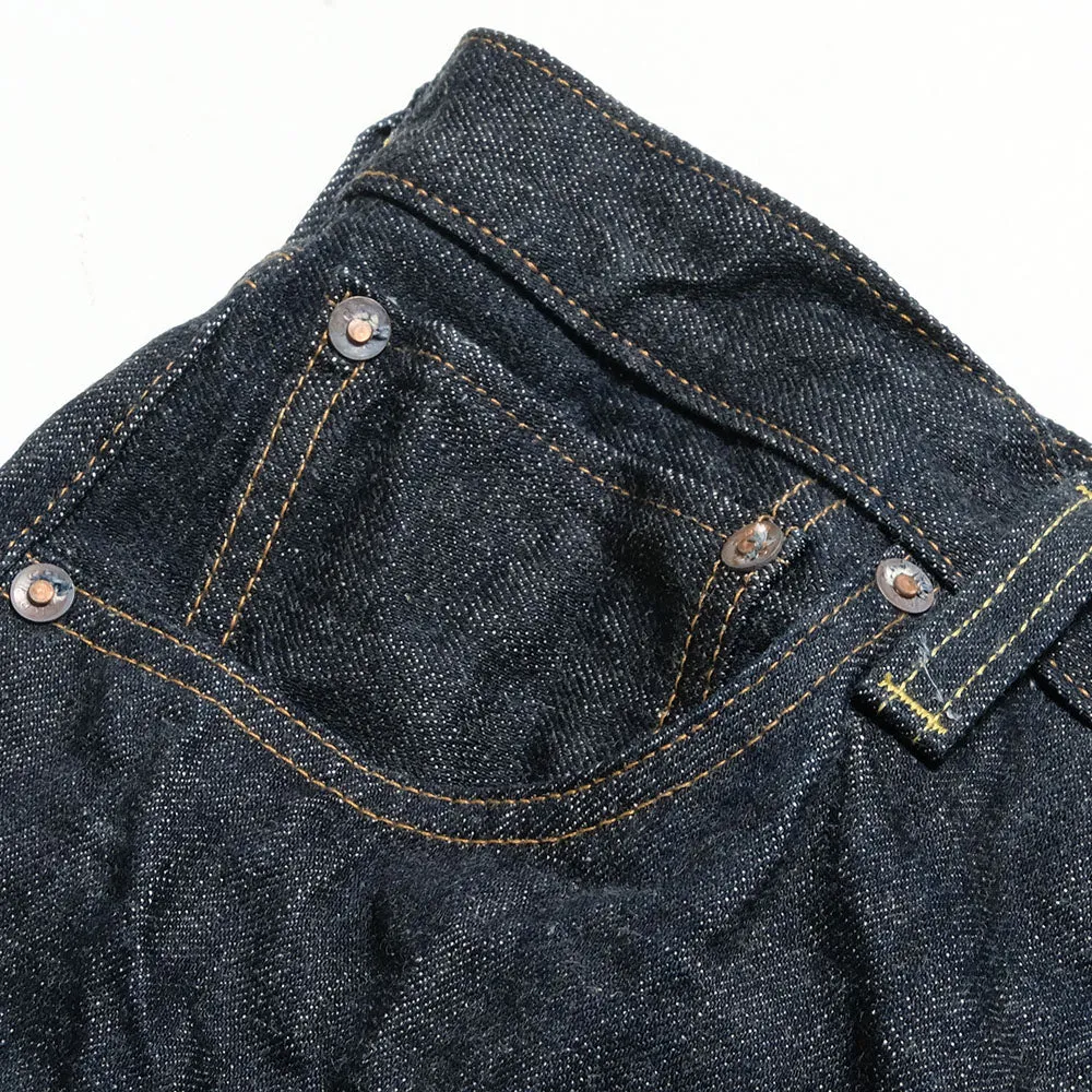 Burgus Plus - Natural Indigo Selvedge Jeans - 1928 Cinch-Back Model - 928-XX-02 sold by Burgus Plus product image thumbnail 5