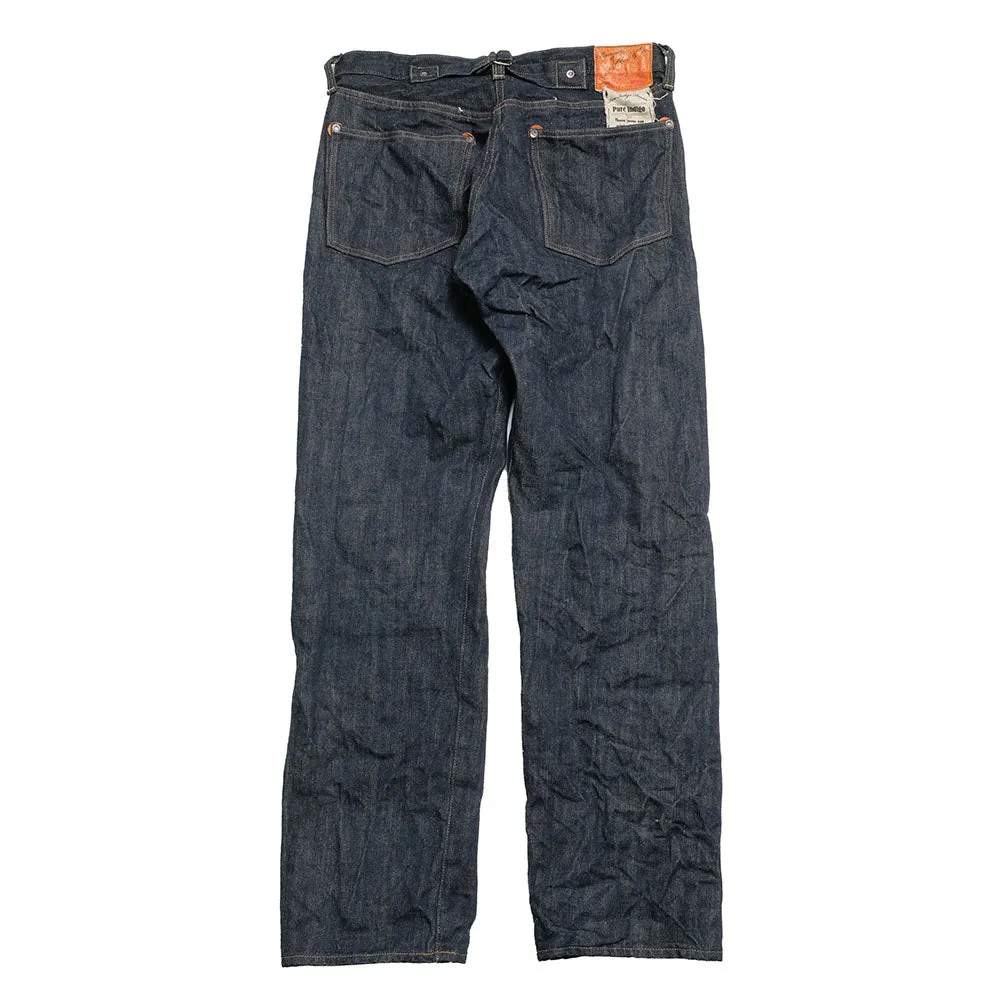 Burgus Plus - Natural Indigo Selvedge Jeans - 1928 Cinch-Back Model - 928-XX-02 sold by Burgus Plus product image thumbnail 3